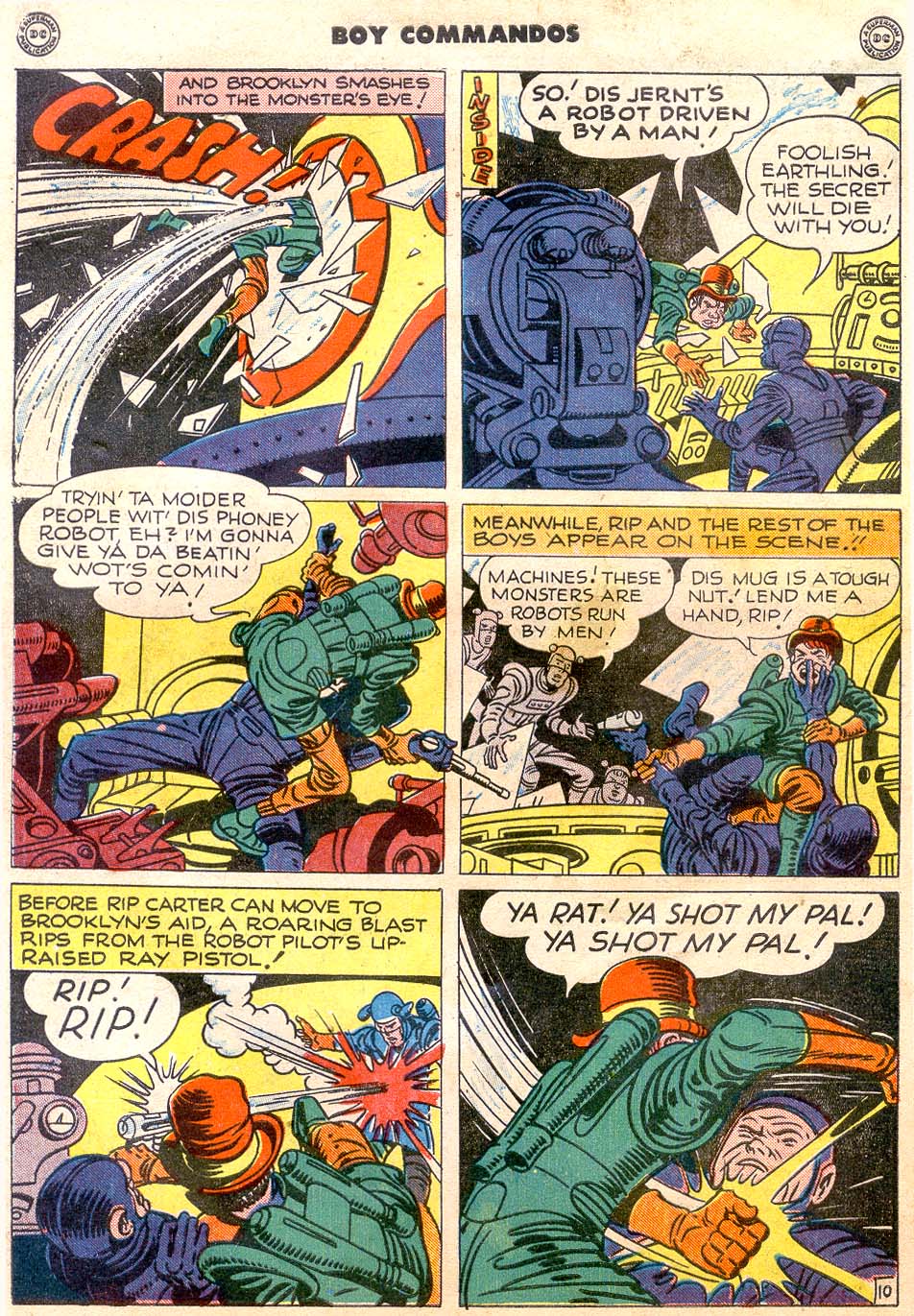 Read online Boy Commandos comic -  Issue #17 - 12