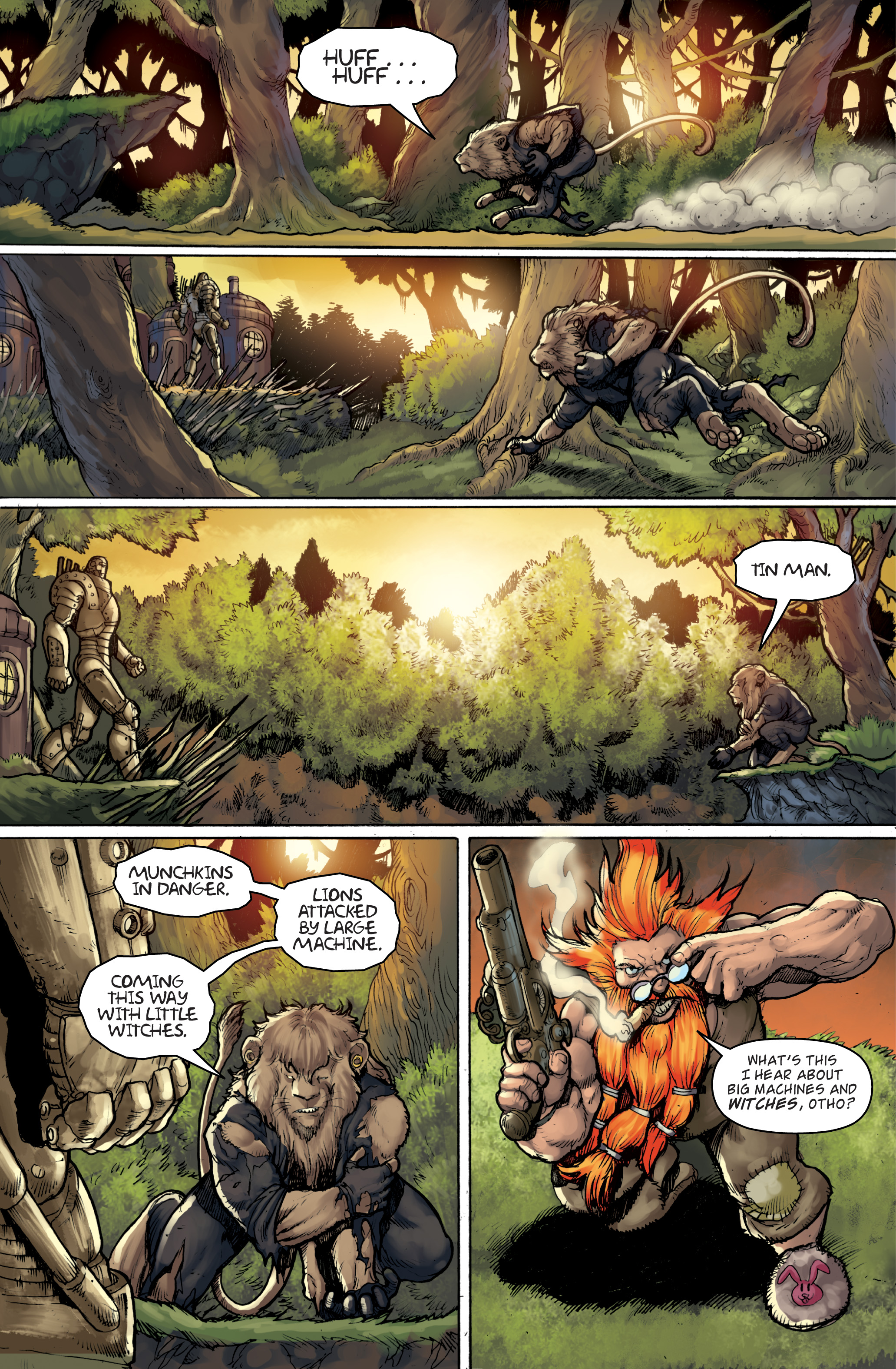 Read online The Steam Engines of Oz: The Geared Leviathan comic -  Issue #2 - 28