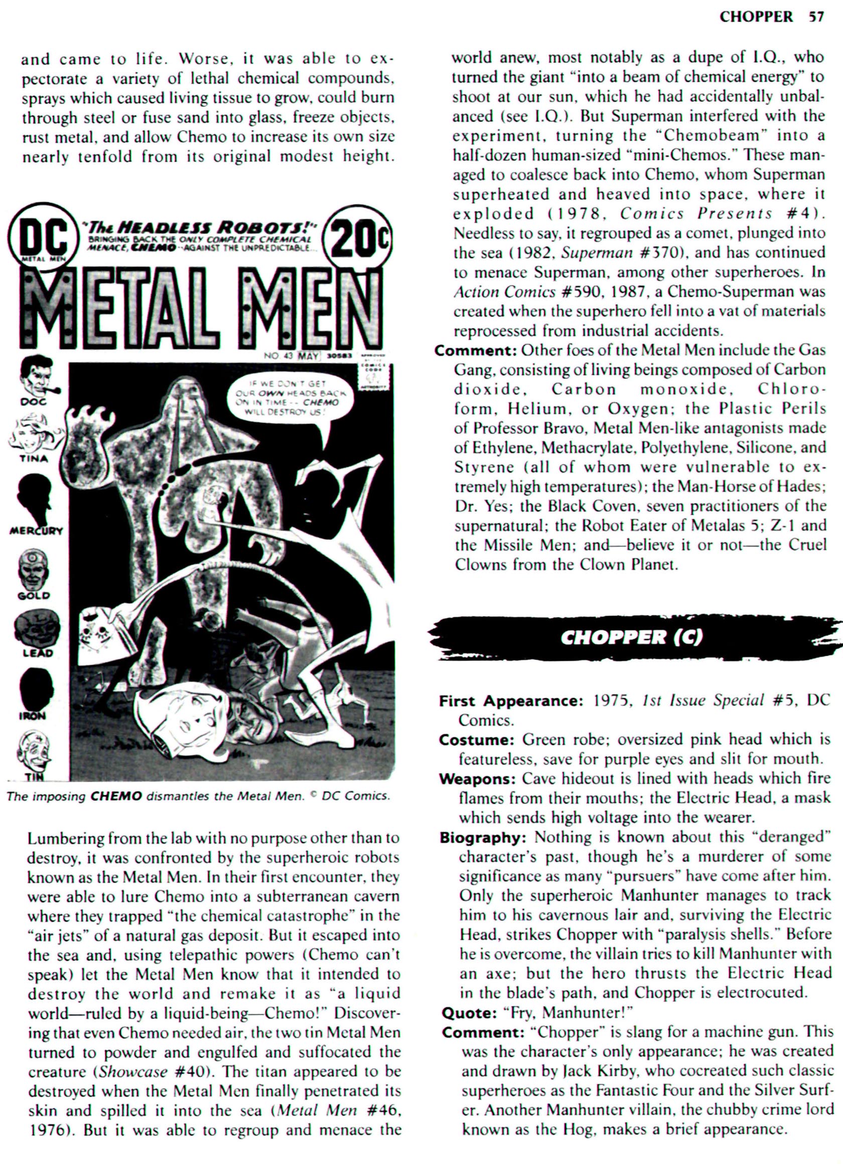 Read online The Encyclopedia of Super Villains comic -  Issue # TPB (Part 1) - 67