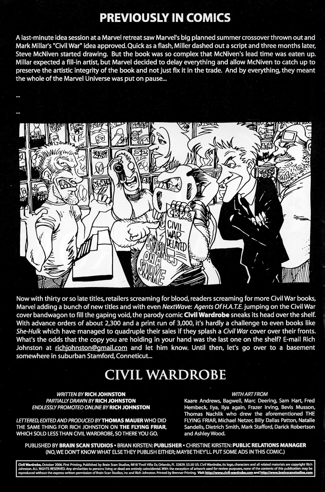 Read online Civil Wardrobe comic -  Issue # Full - 2