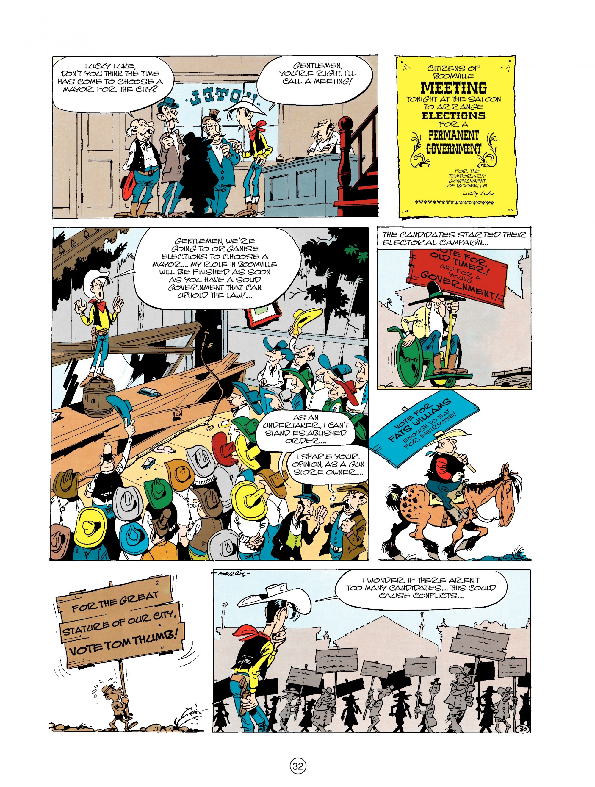 Read online A Lucky Luke Adventure comic -  Issue #20 - 32