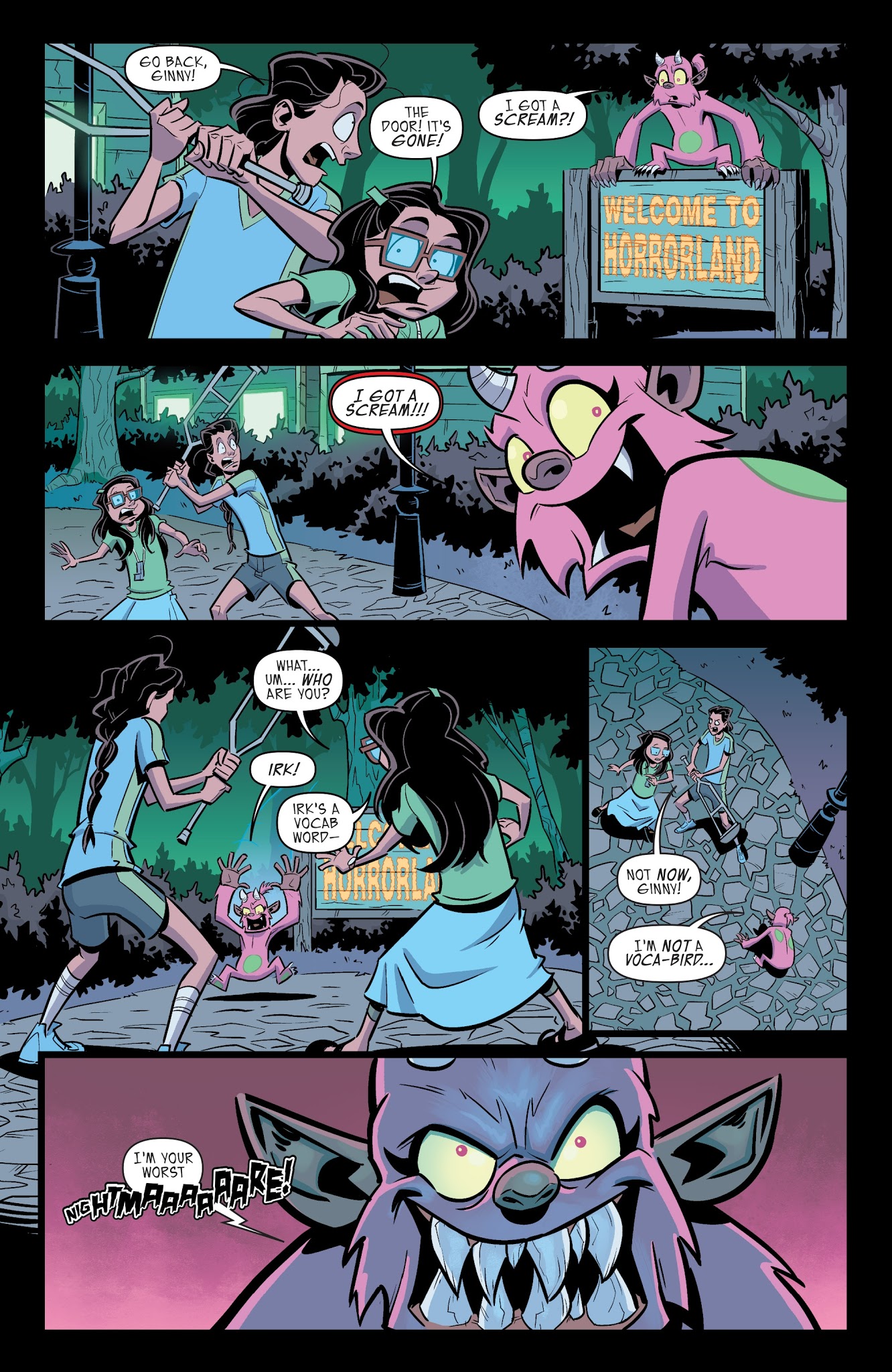 Read online Goosebumps: Monsters At Midnight comic -  Issue #1 - 20