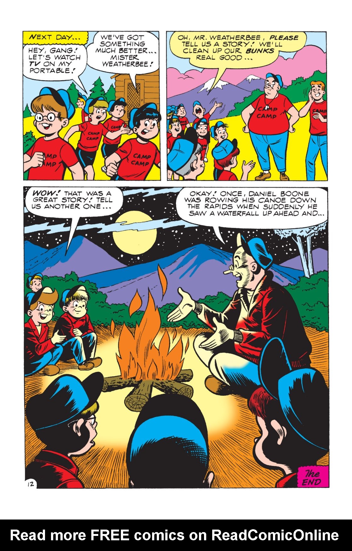 Read online Archie's Camp Tales comic -  Issue # TPB - 58