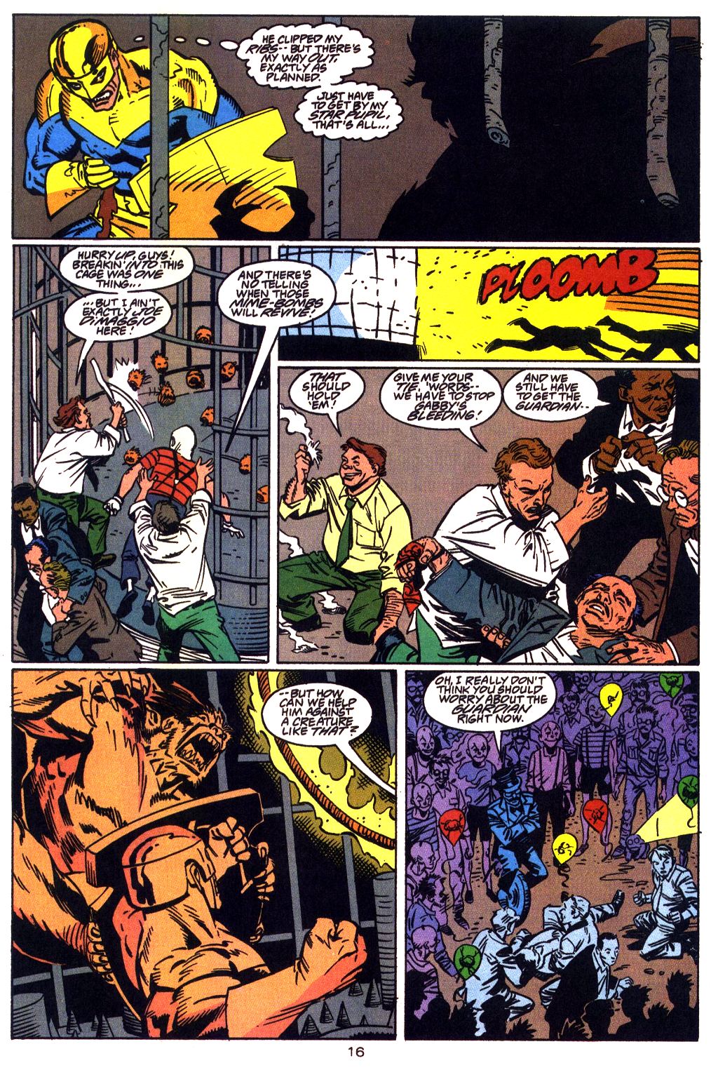 Read online Guardians of Metropolis comic -  Issue #2 - 16