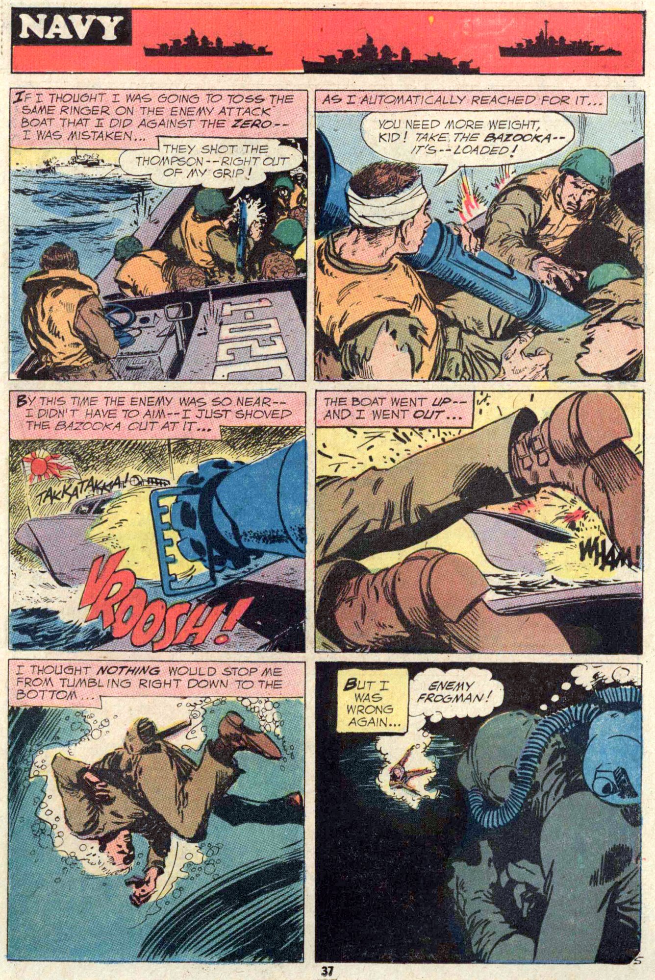 Read online Our Army at War (1952) comic -  Issue #242 - 38