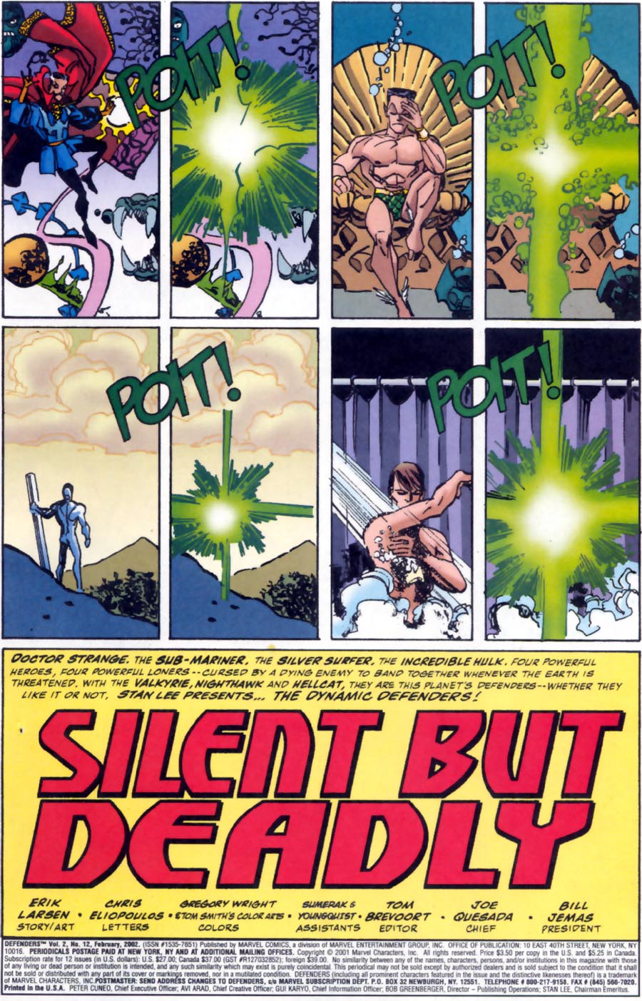 Read online Defenders (2001) comic -  Issue #12 - 2