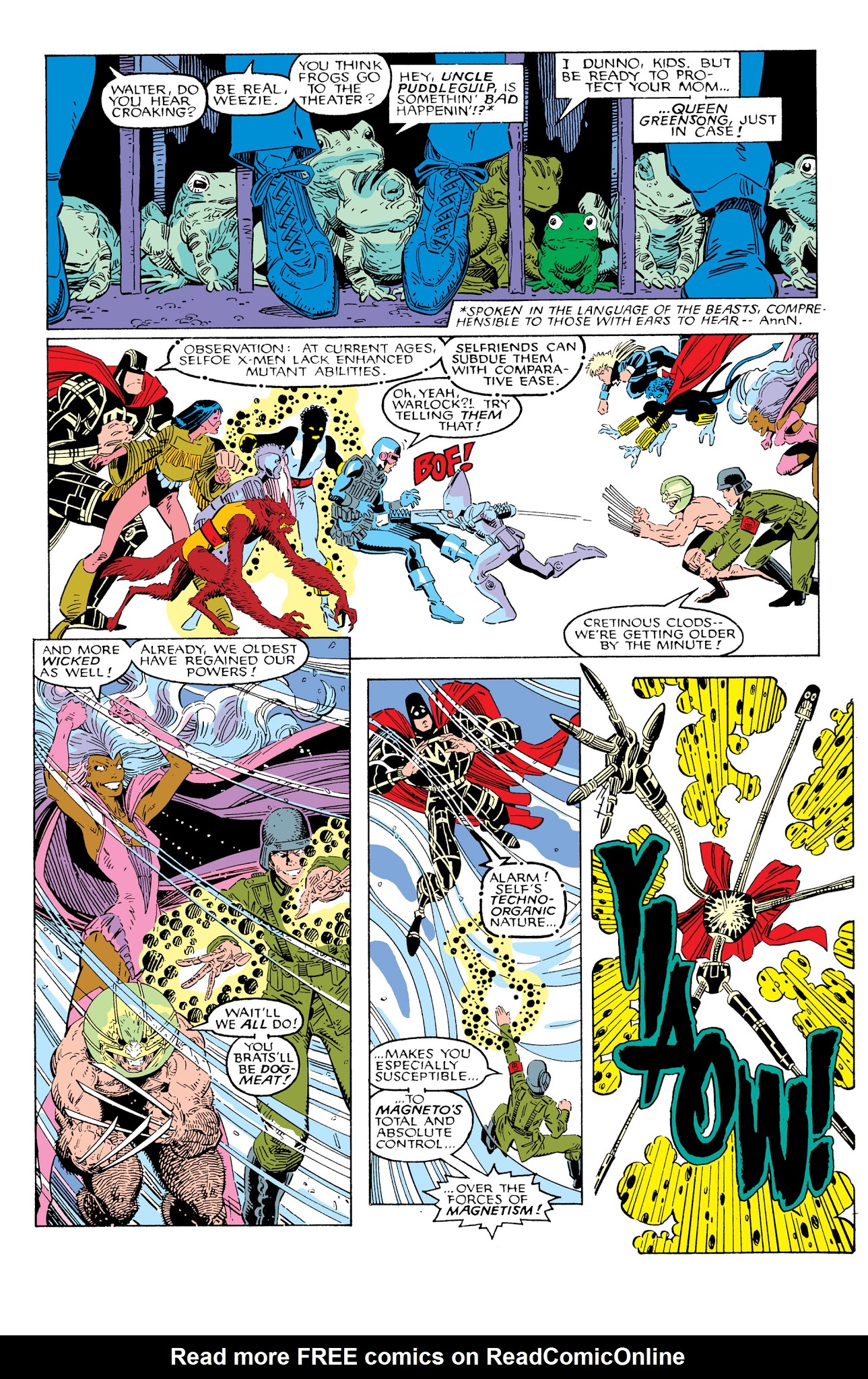 Read online New Mutants Classic comic -  Issue # TPB 6 - 169