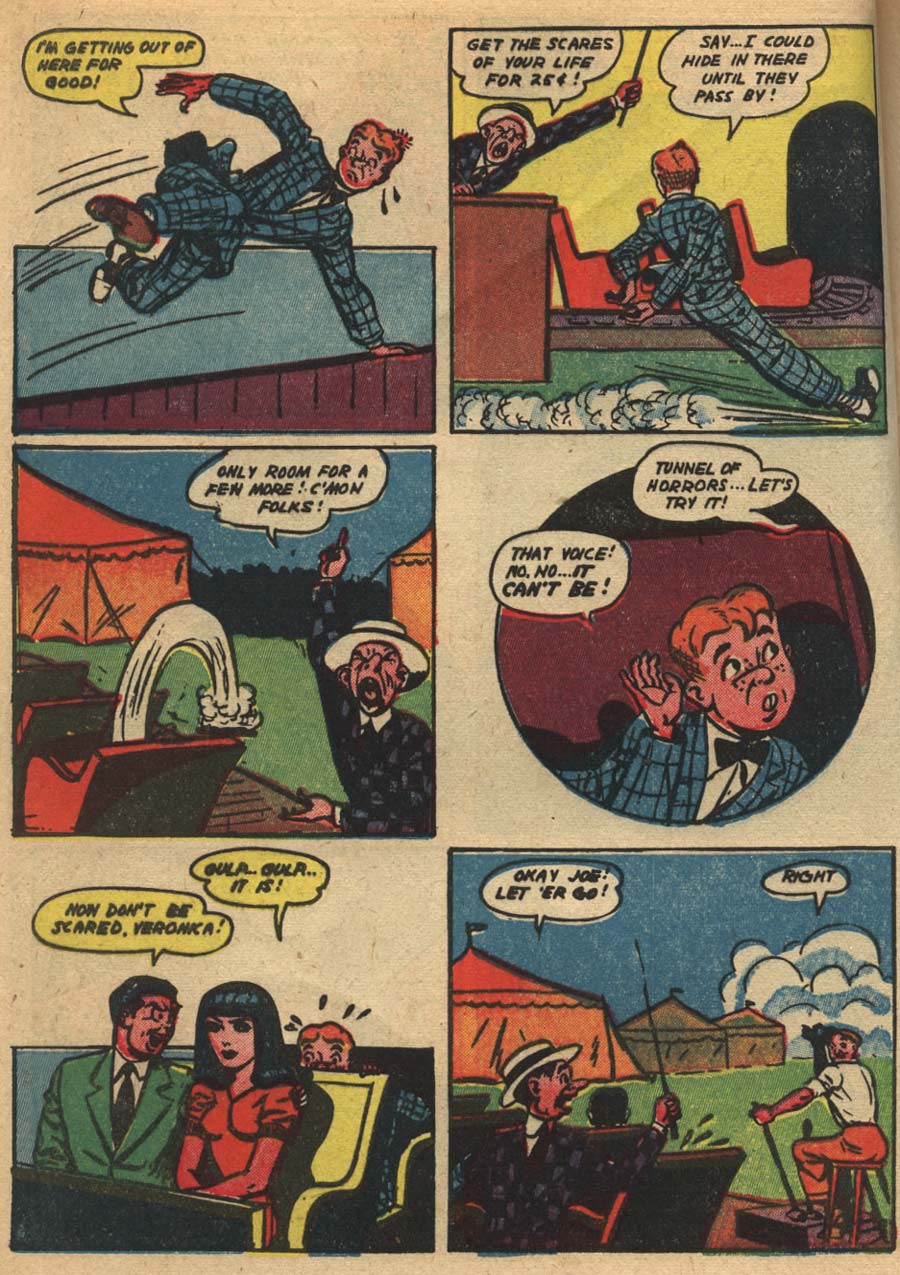 Read online Pep Comics comic -  Issue #52 - 10