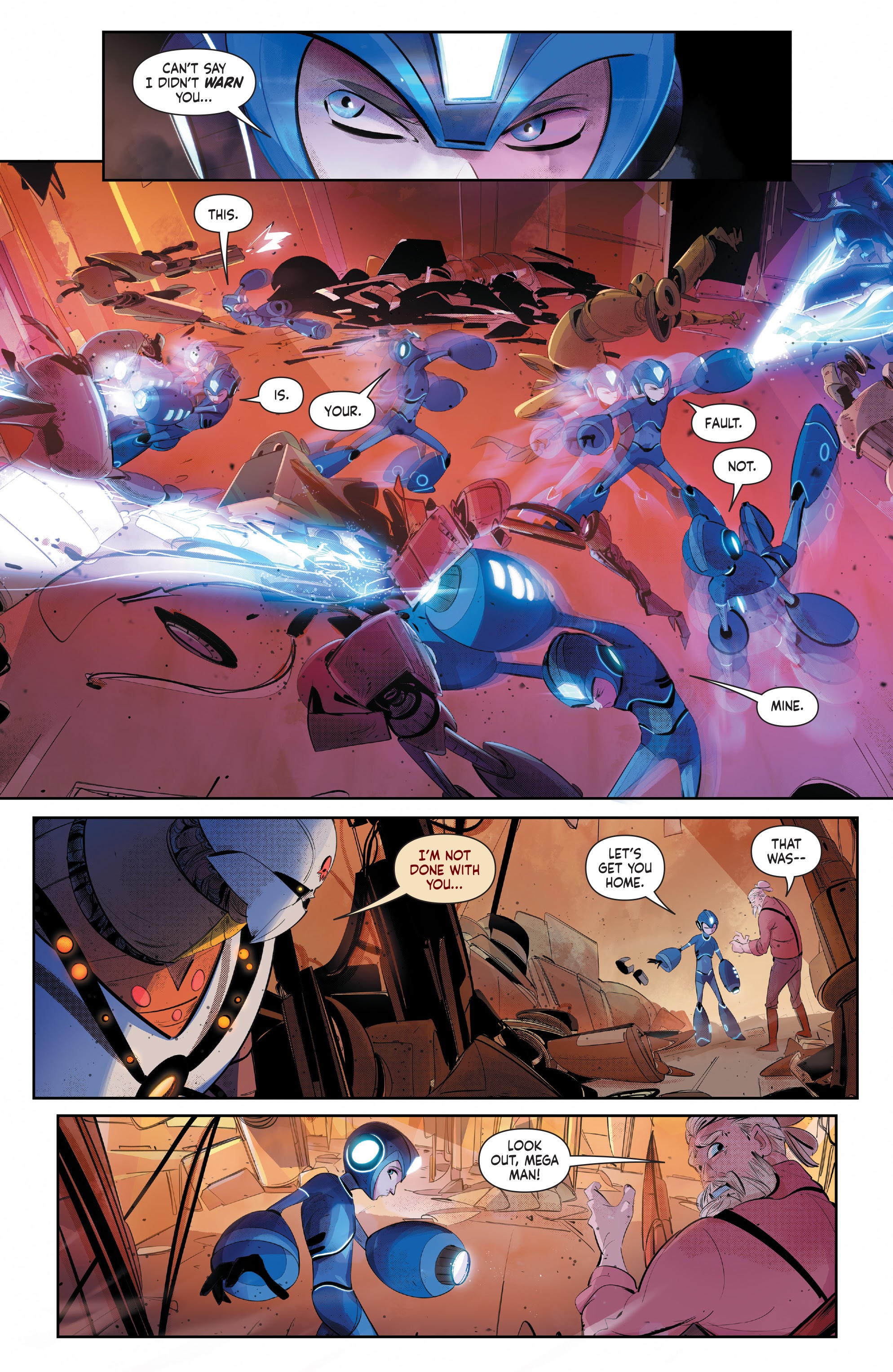 Read online Mega Man: Fully Charged comic -  Issue #1 - 13