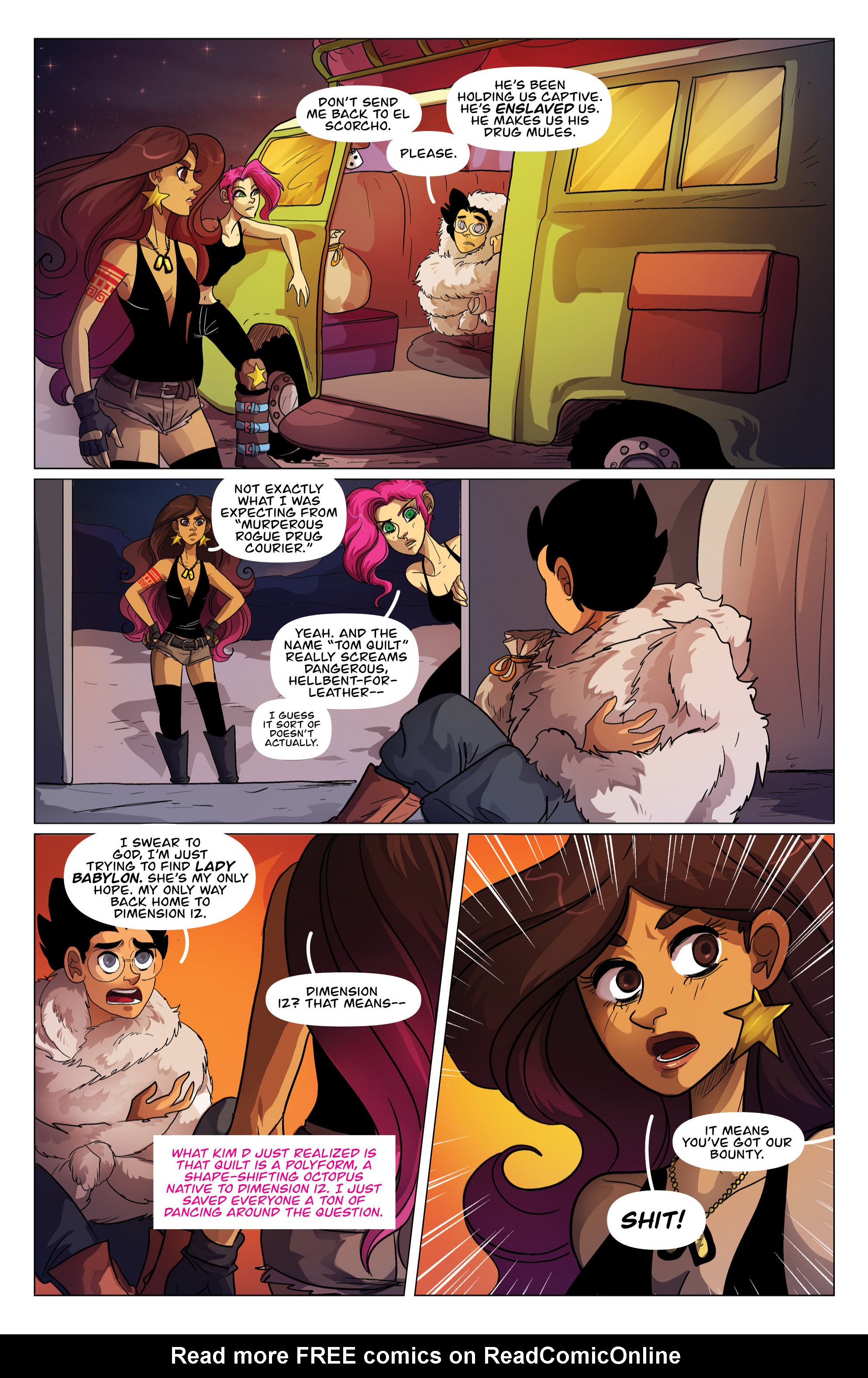 Read online Kim & Kim comic -  Issue #1 - 21