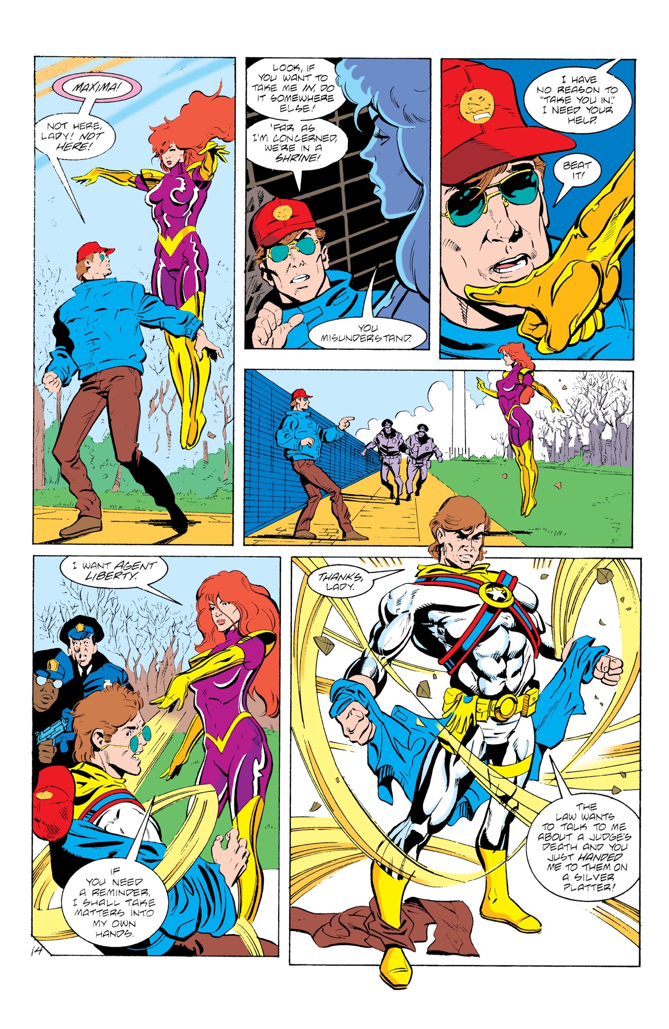 Read online Superman & The Justice League America comic -  Issue #2 - 125