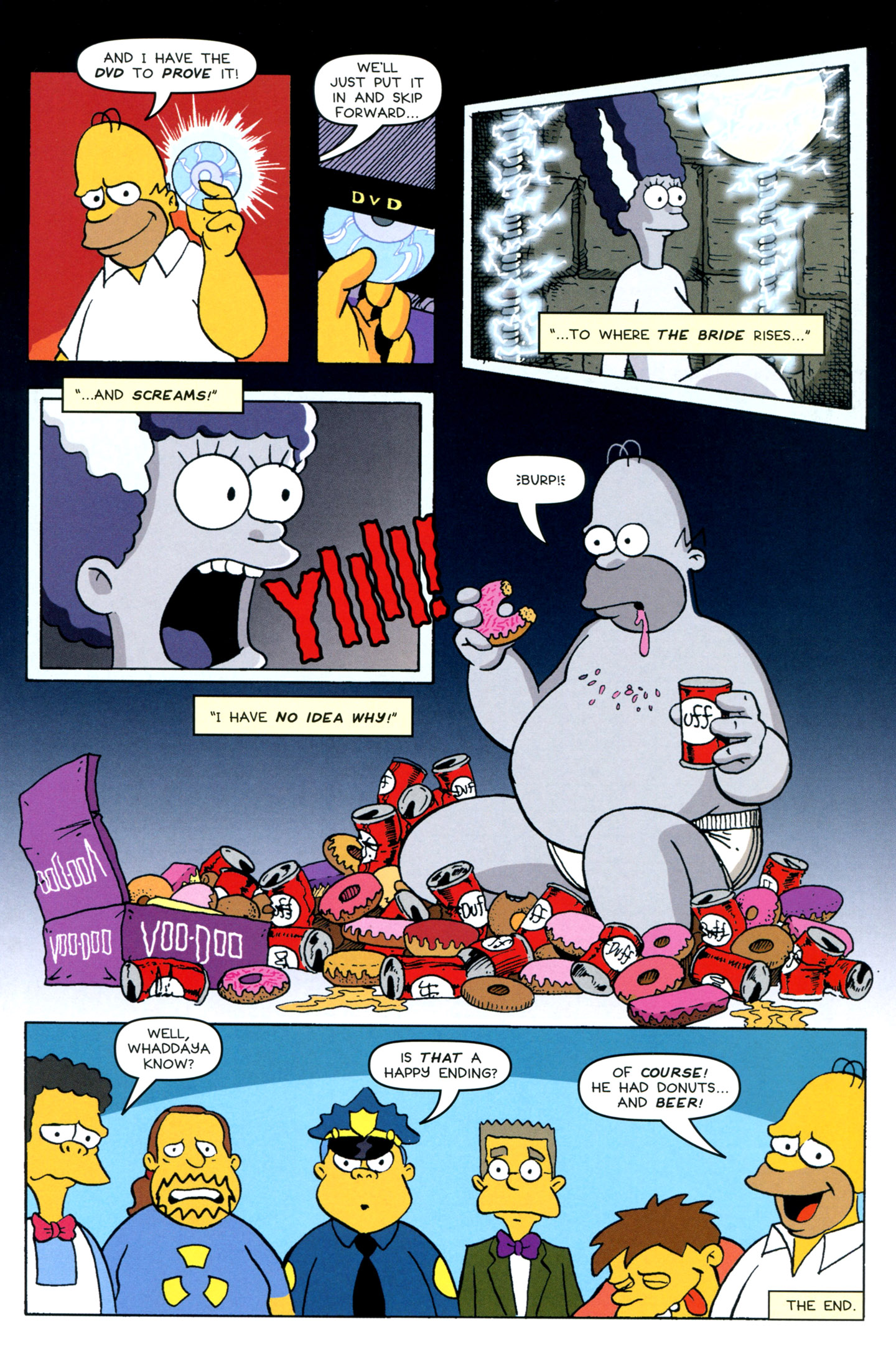 Read online Treehouse of Horror comic -  Issue #18 - 45