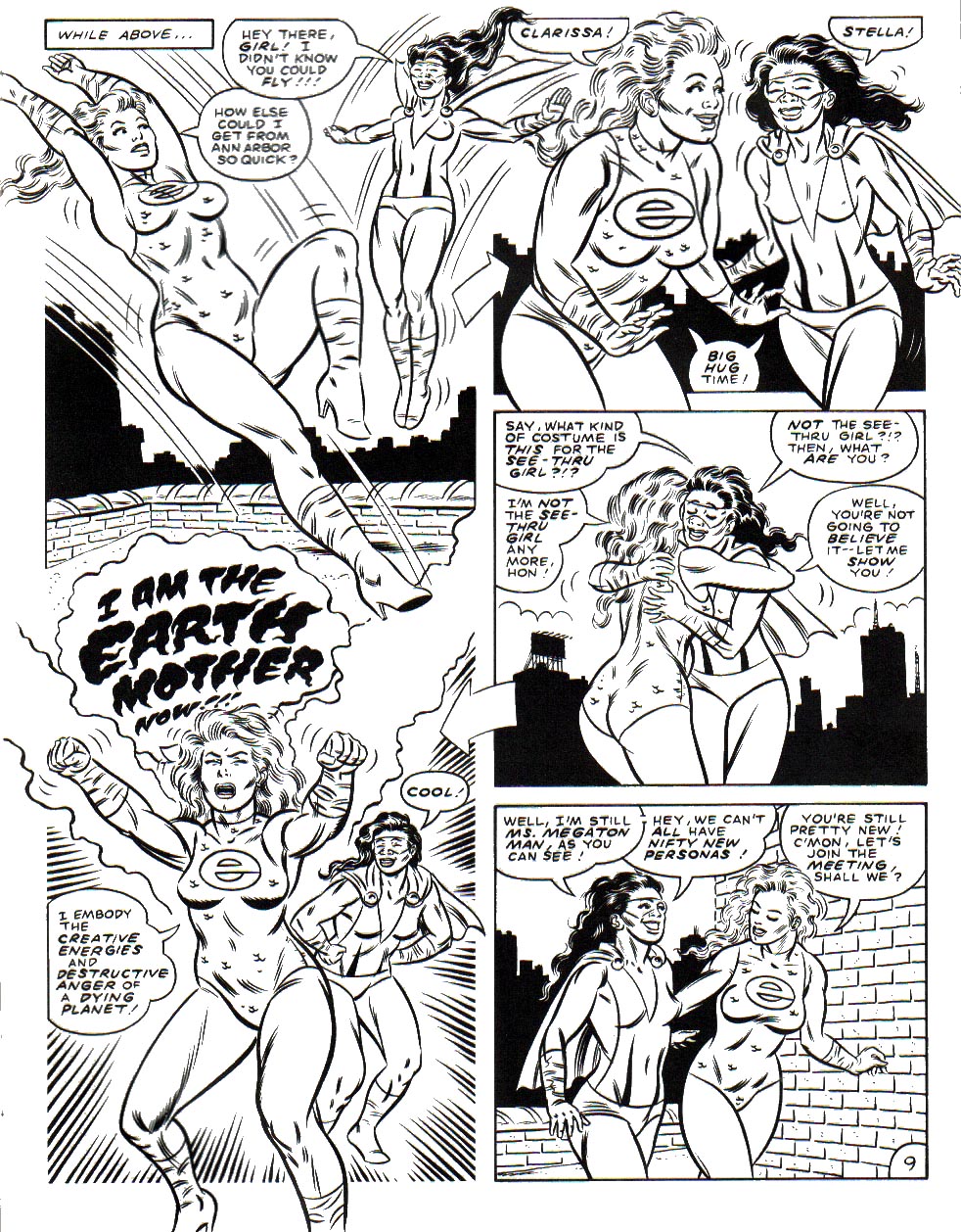 Read online Don Simpson's Bizarre Heroes comic -  Issue #3 - 11