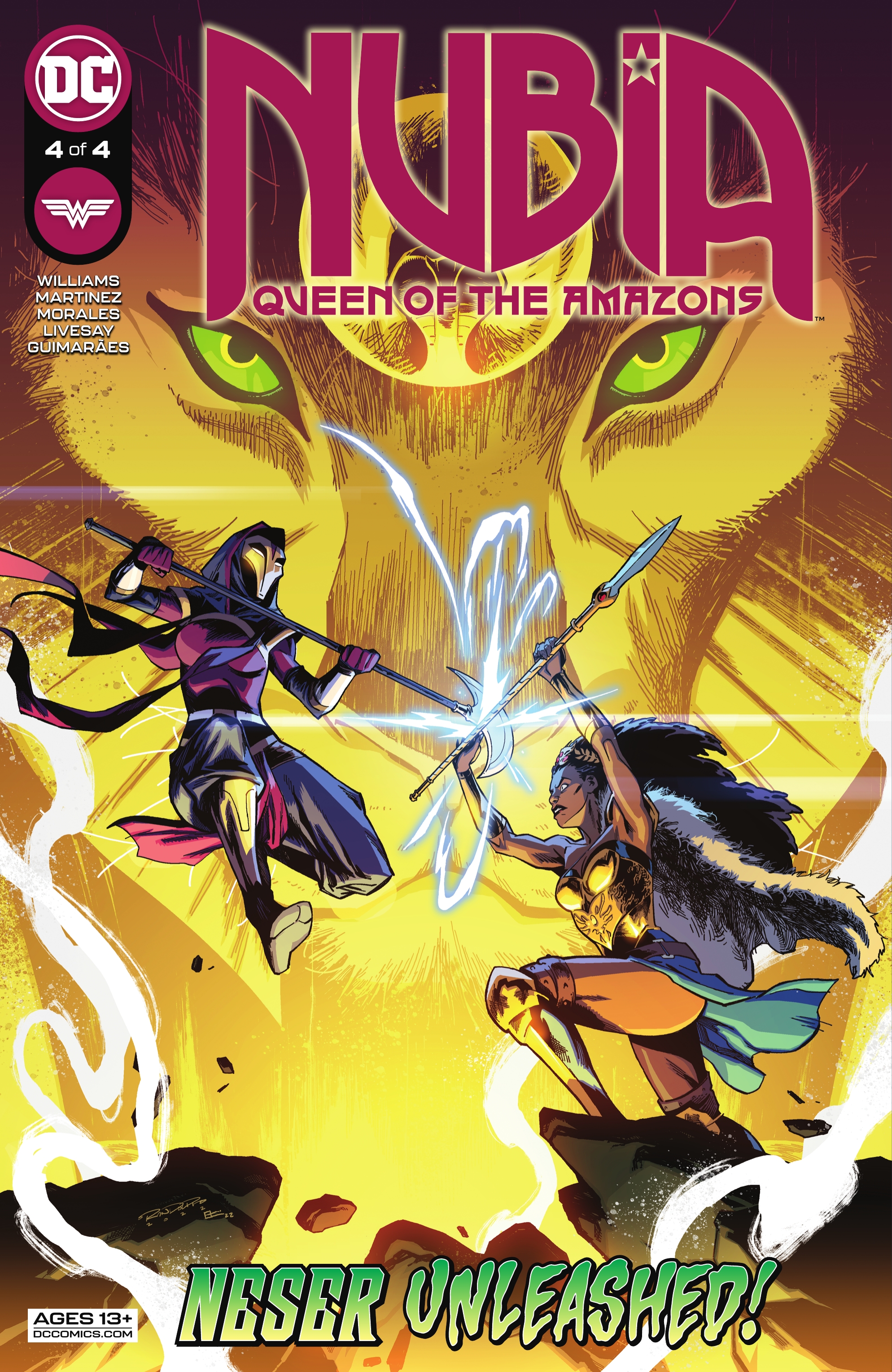 Read online Nubia: Queen of the Amazons comic -  Issue #4 - 1