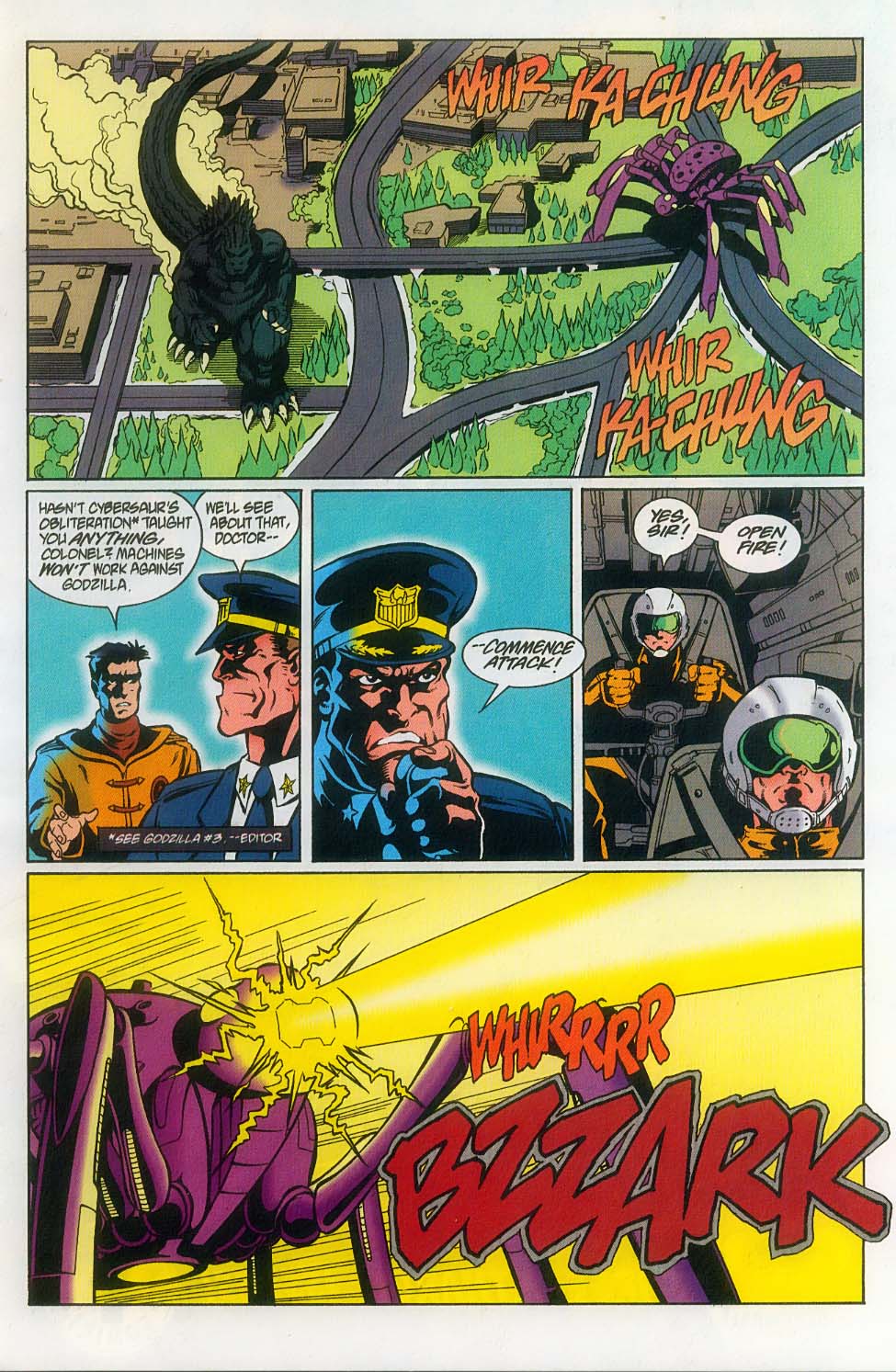 Godzilla (1995) Issue #5 #6 - English 10 Godzilla (1995) Issue #5 #6 - English 10