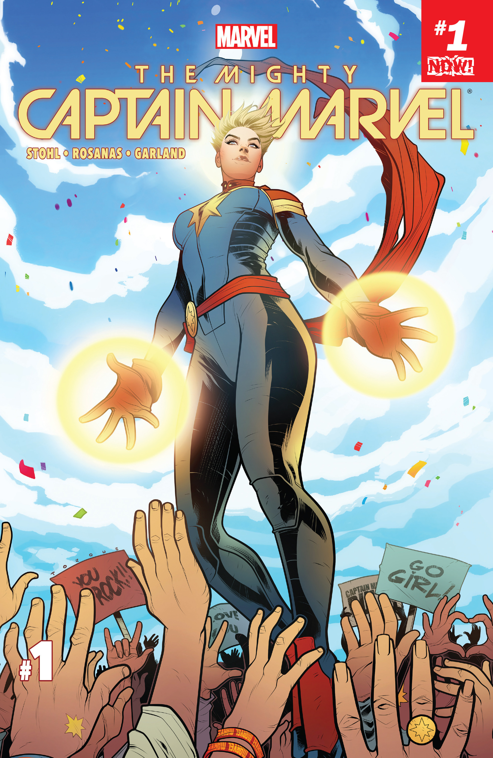 Read online The Mighty Captain Marvel comic -  Issue #1 - 1