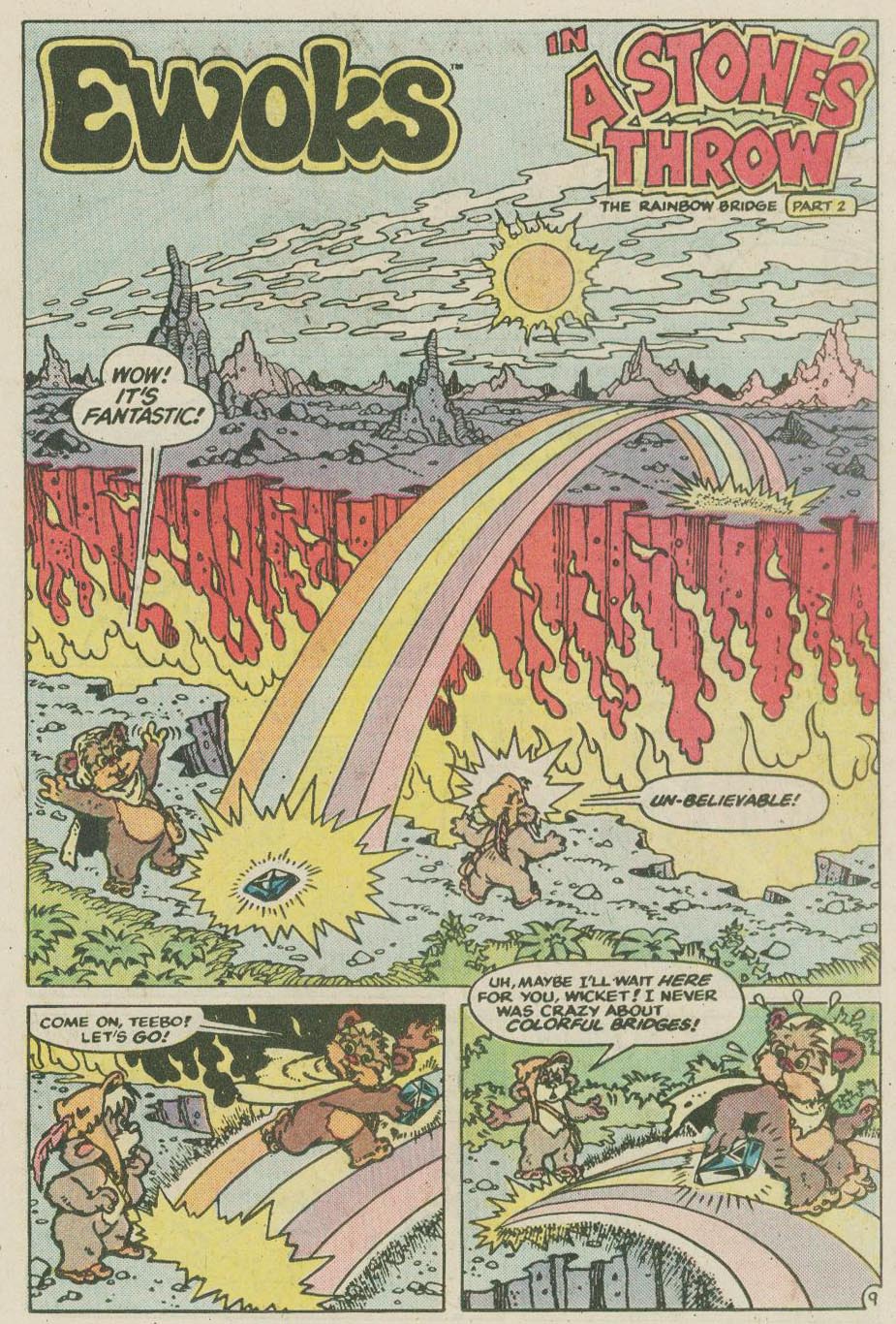 Read online Ewoks (1987) comic -  Issue #1 - 11