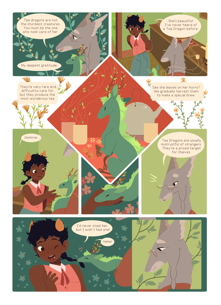 Read online The Tea Dragon Series comic -  Issue # The Tea Dragon Society - 14