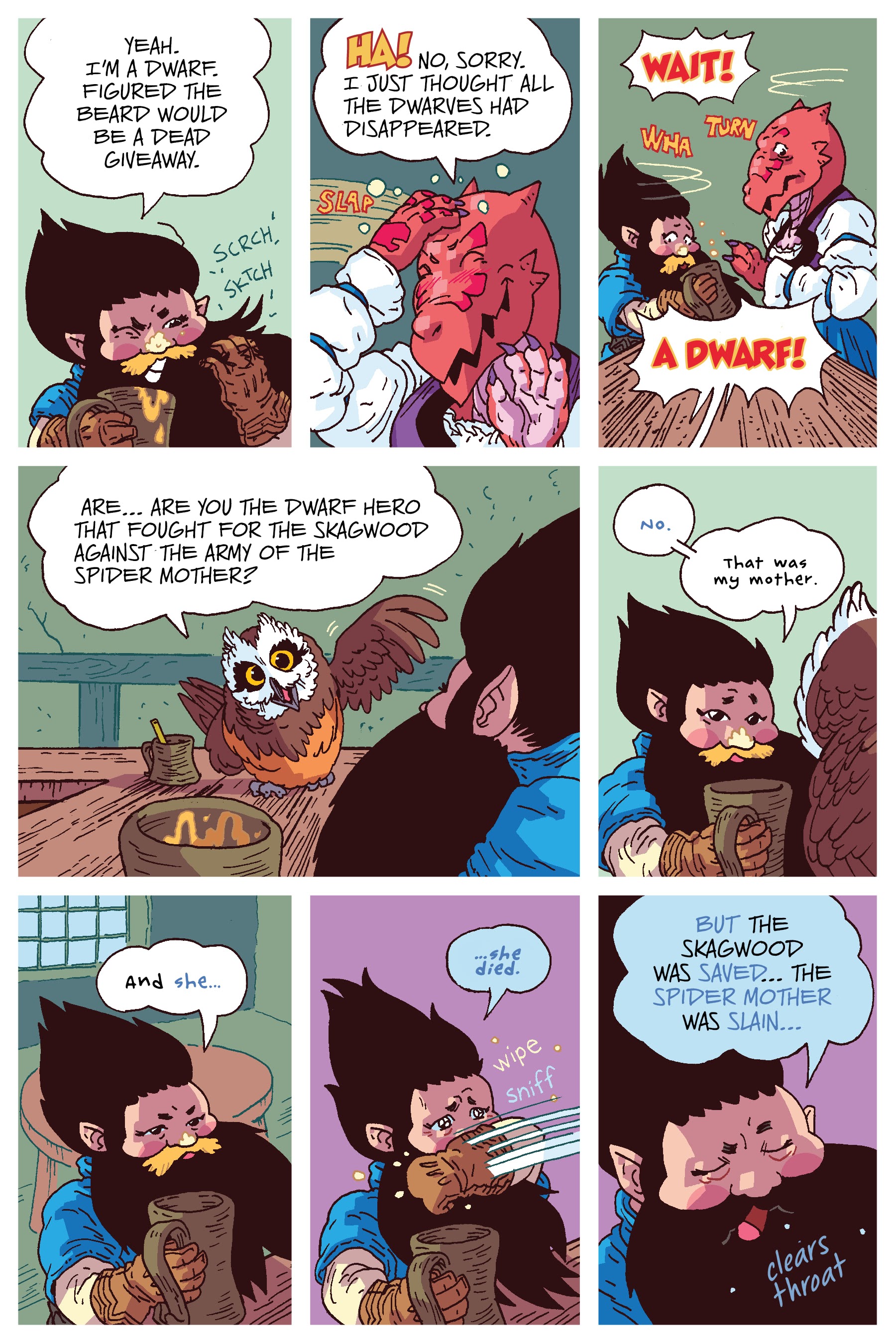 Read online The Savage Beard of She Dwarf comic -  Issue # TPB (Part 1) - 13