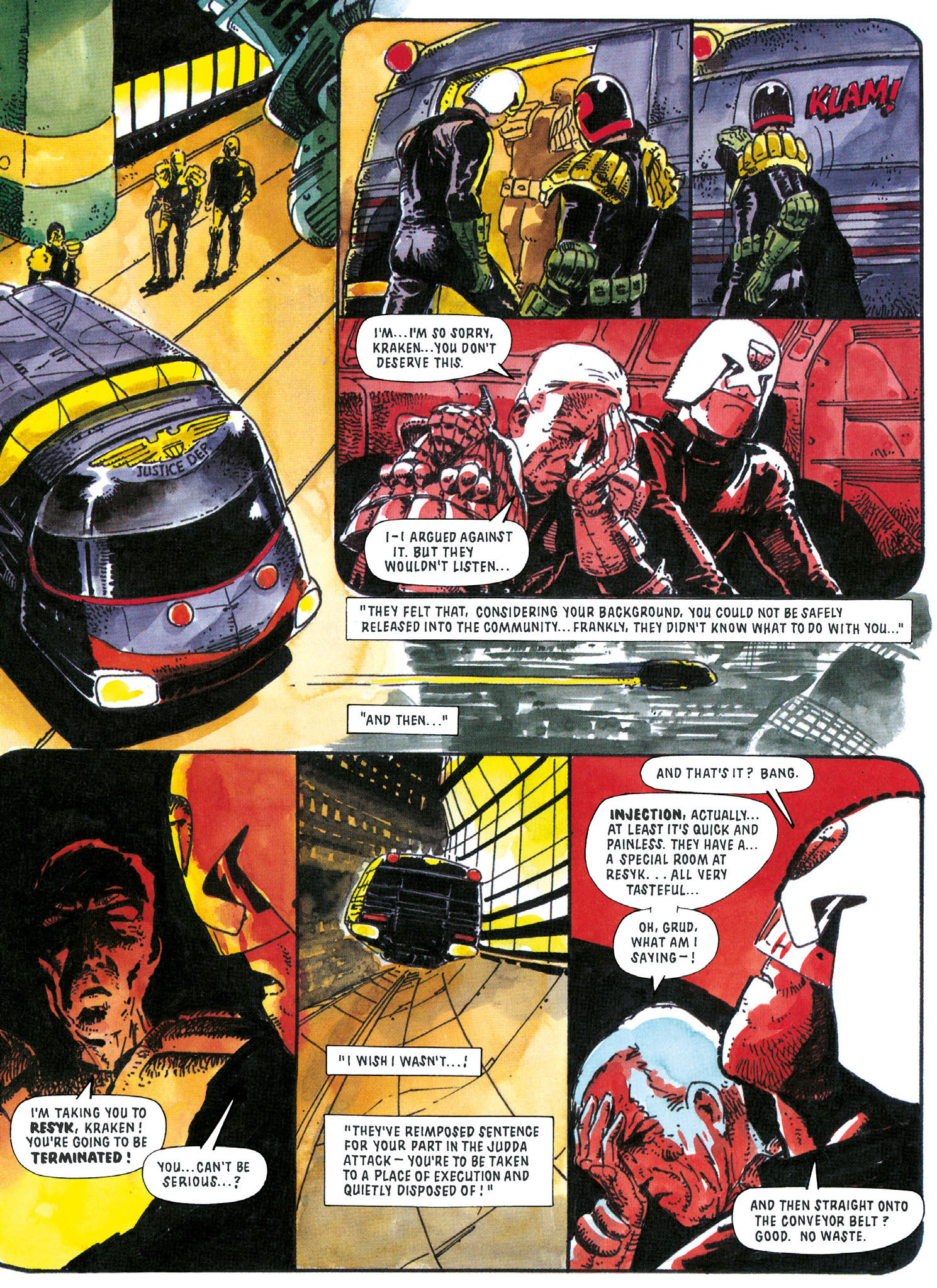 Read online Essential Judge Dredd: Necropolis comic -  Issue # TPB (Part 1) - 9