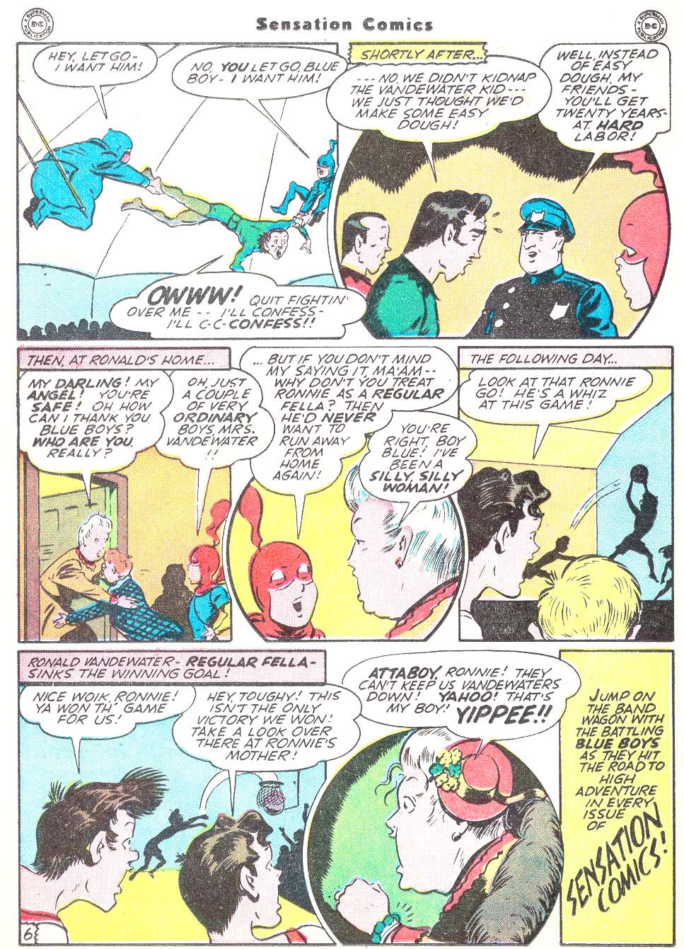 Read online Sensation (Mystery) Comics comic -  Issue #50 - 22