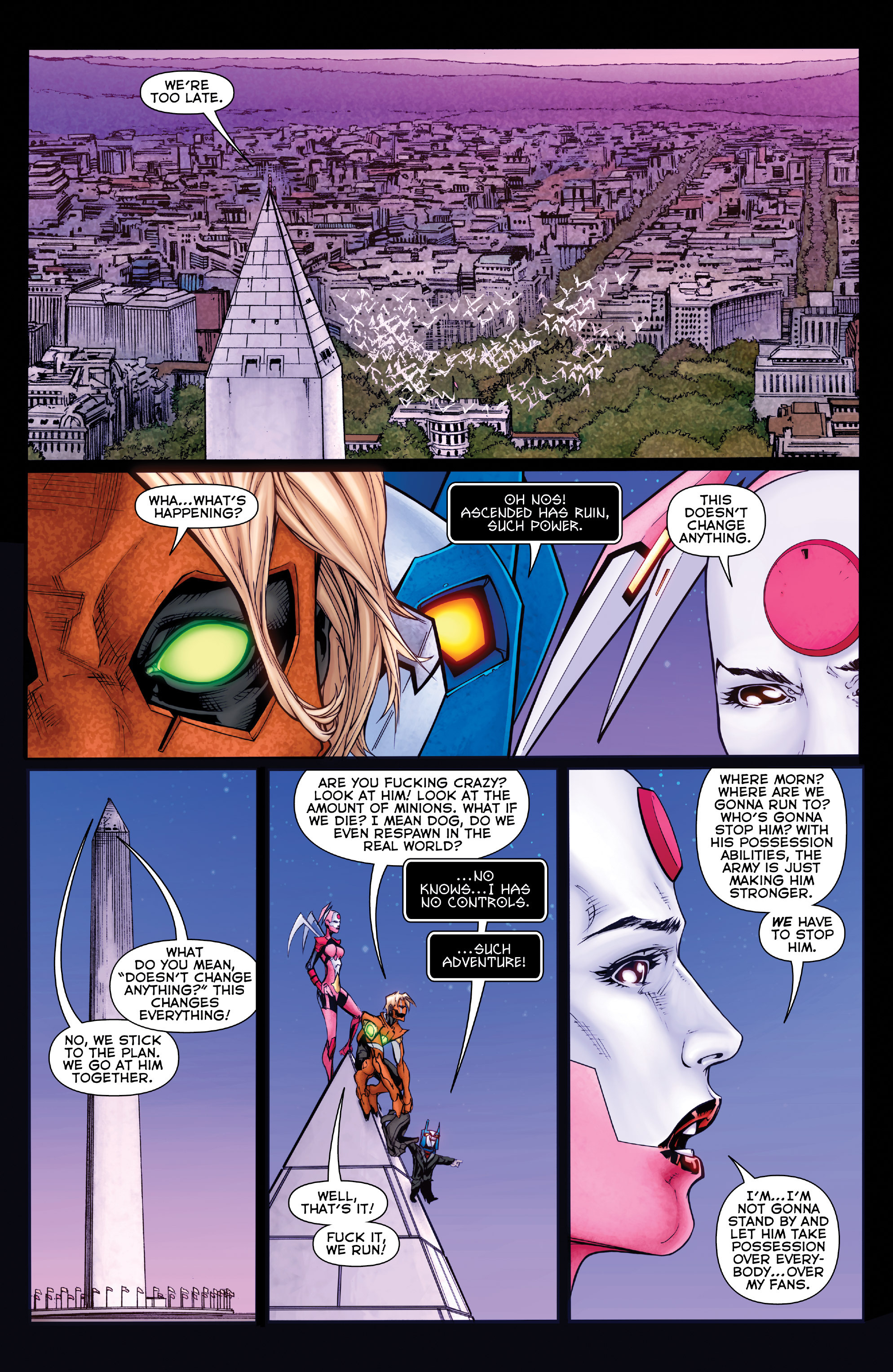 Read online Axcend comic -  Issue #4 - 12