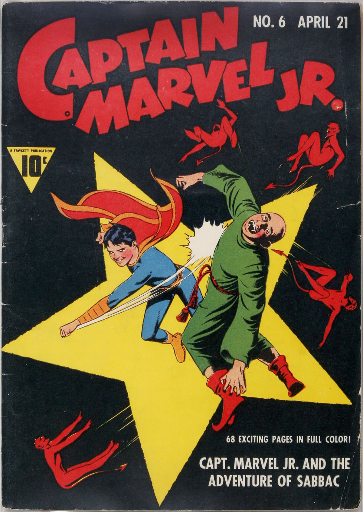 Read online Captain Marvel, Jr. comic -  Issue #6 - 1