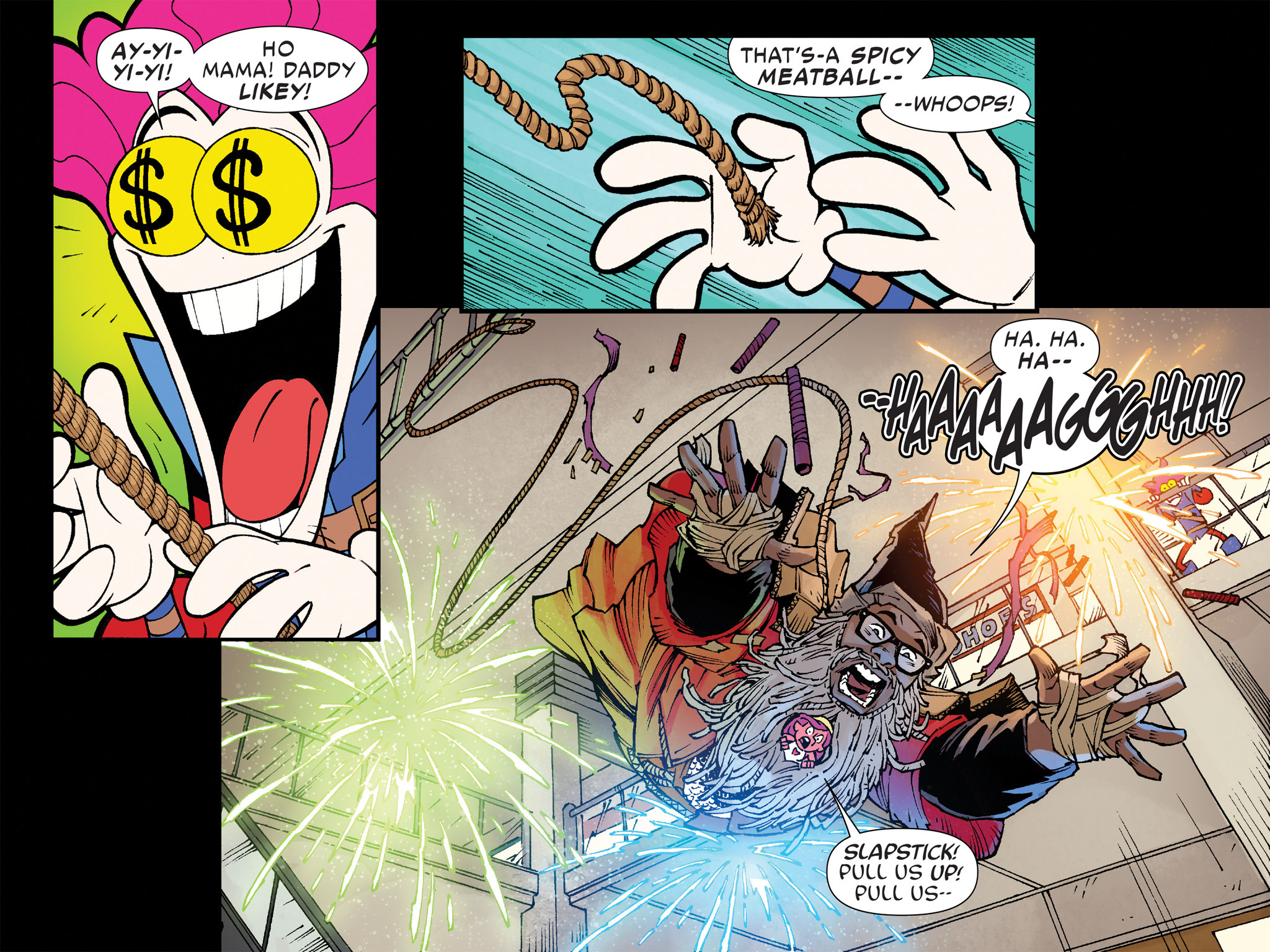 Read online Slapstick Infinite Comic comic -  Issue #3 - 49