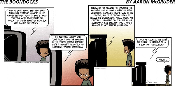 Read online The Boondocks Collection comic -  Issue # Year 2003 - 201