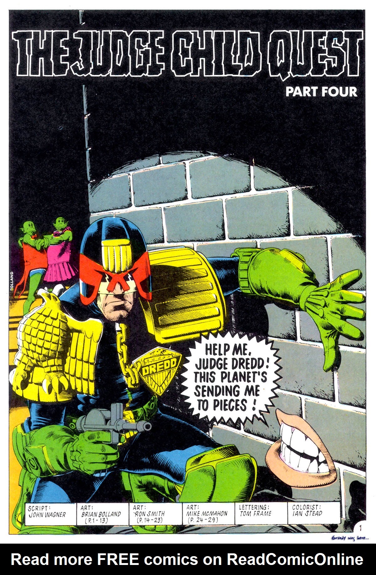 Read online Judge Dredd: The Judge Child Quest comic -  Issue # _TPB - 90