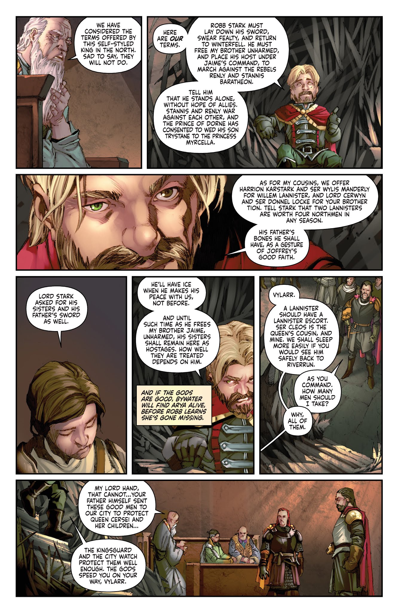 Read online A Clash of Kings comic -  Issue #13 - 19