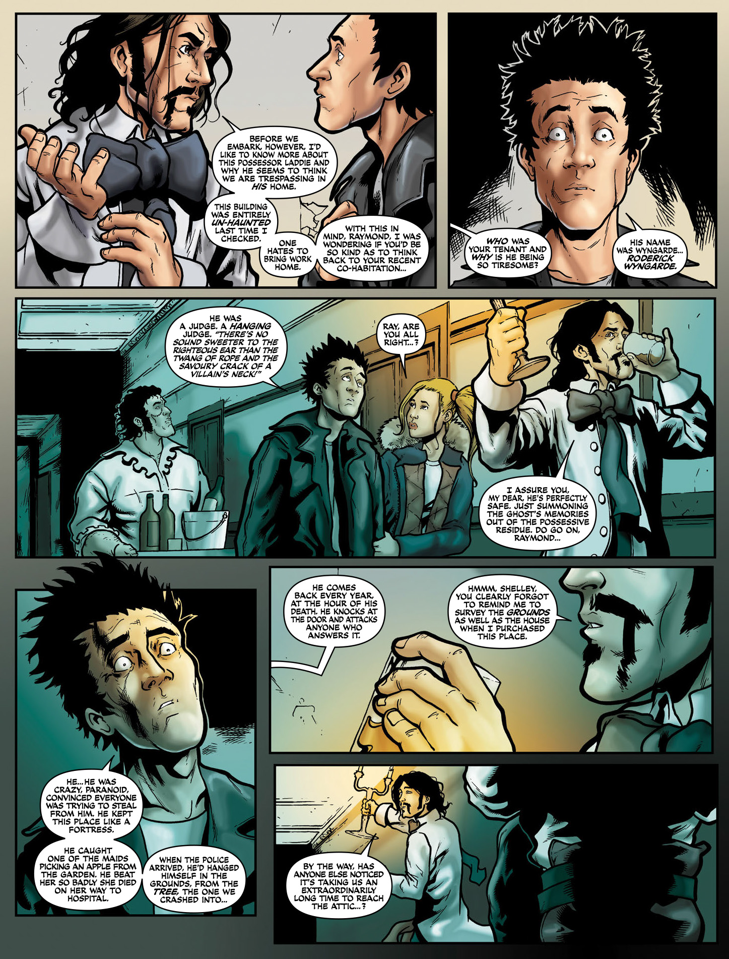 Read online Dandridge: Return of the Chap comic -  Issue # TPB - 52