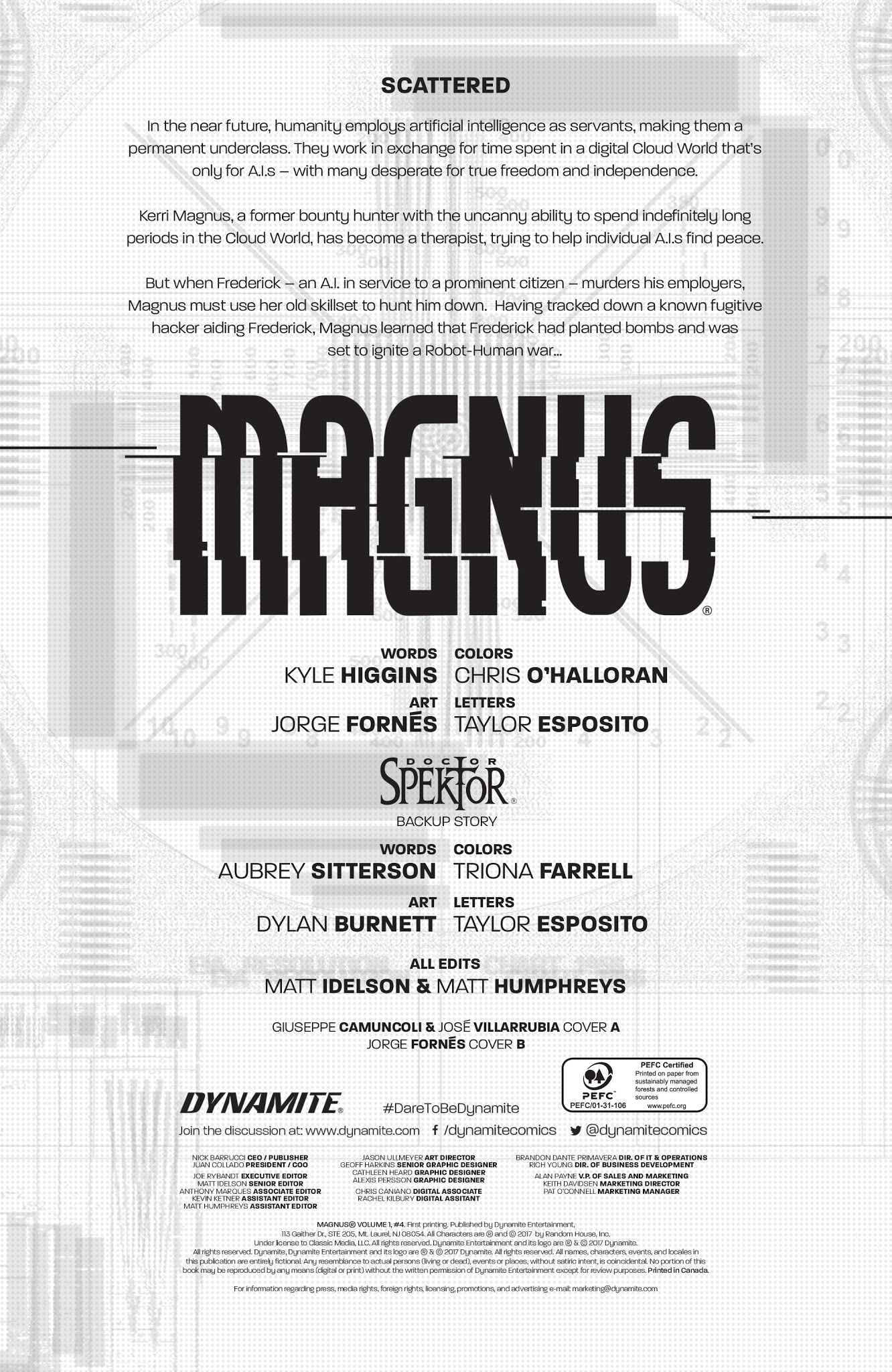 Read online Magnus comic -  Issue #4 - 3