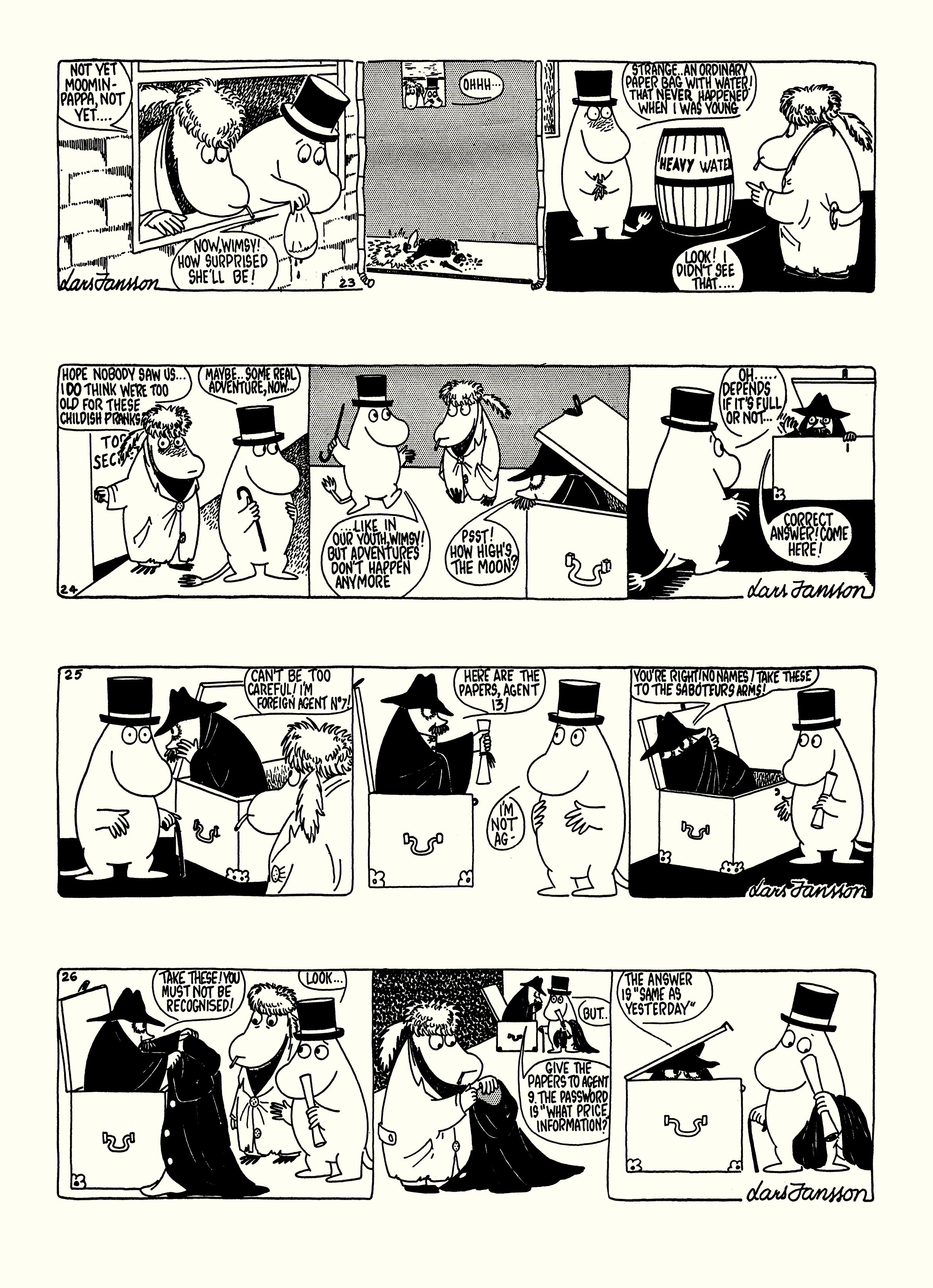 Read online Moomin: The Complete Lars Jansson Comic Strip comic -  Issue # TPB 6 - 53