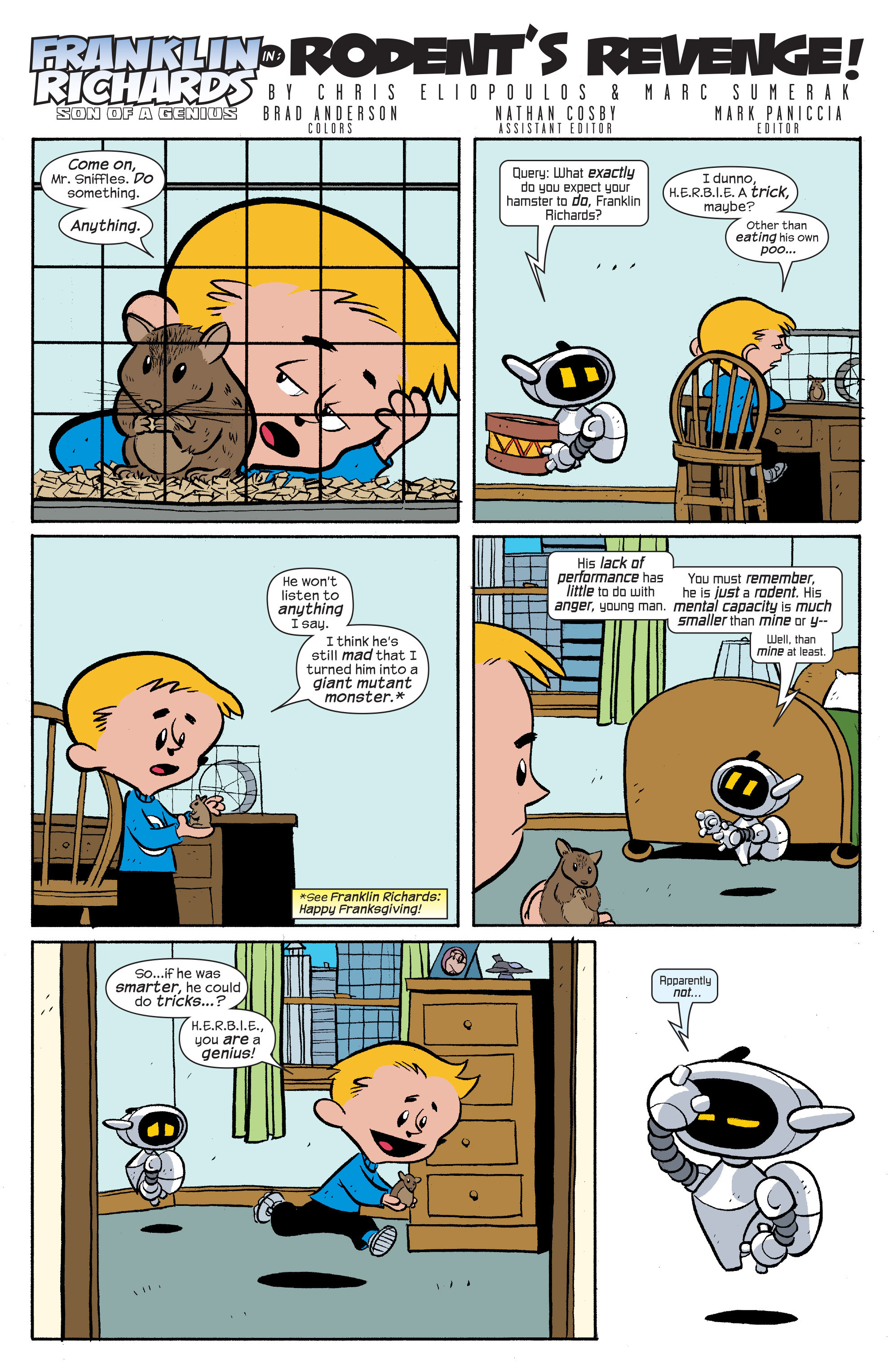 Read online Franklin Richards: March Madness comic -  Issue # Full - 18