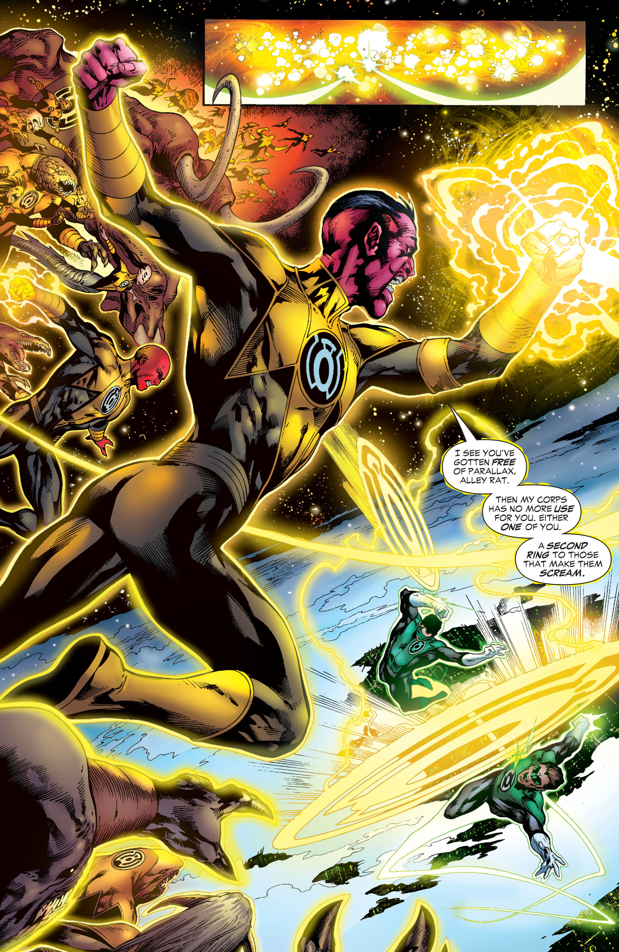 Read online Green Lantern: The Sinestro Corps War comic -  Issue # Full - 258