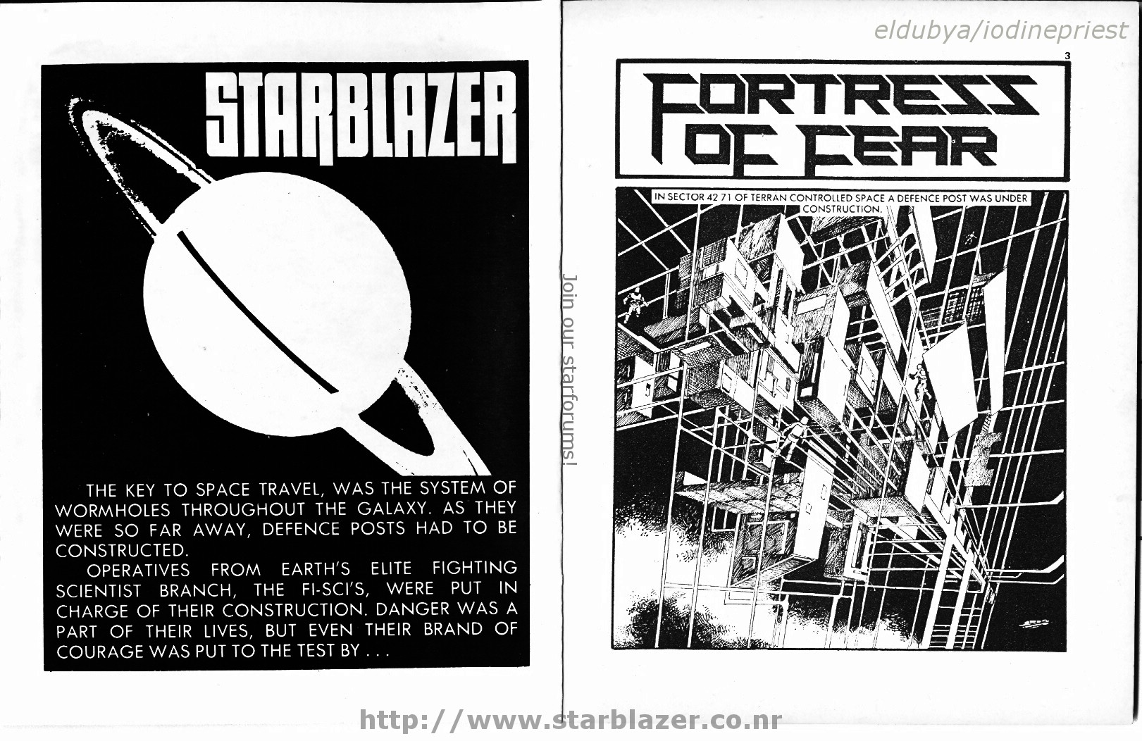 Read online Starblazer comic -  Issue #77 - 3