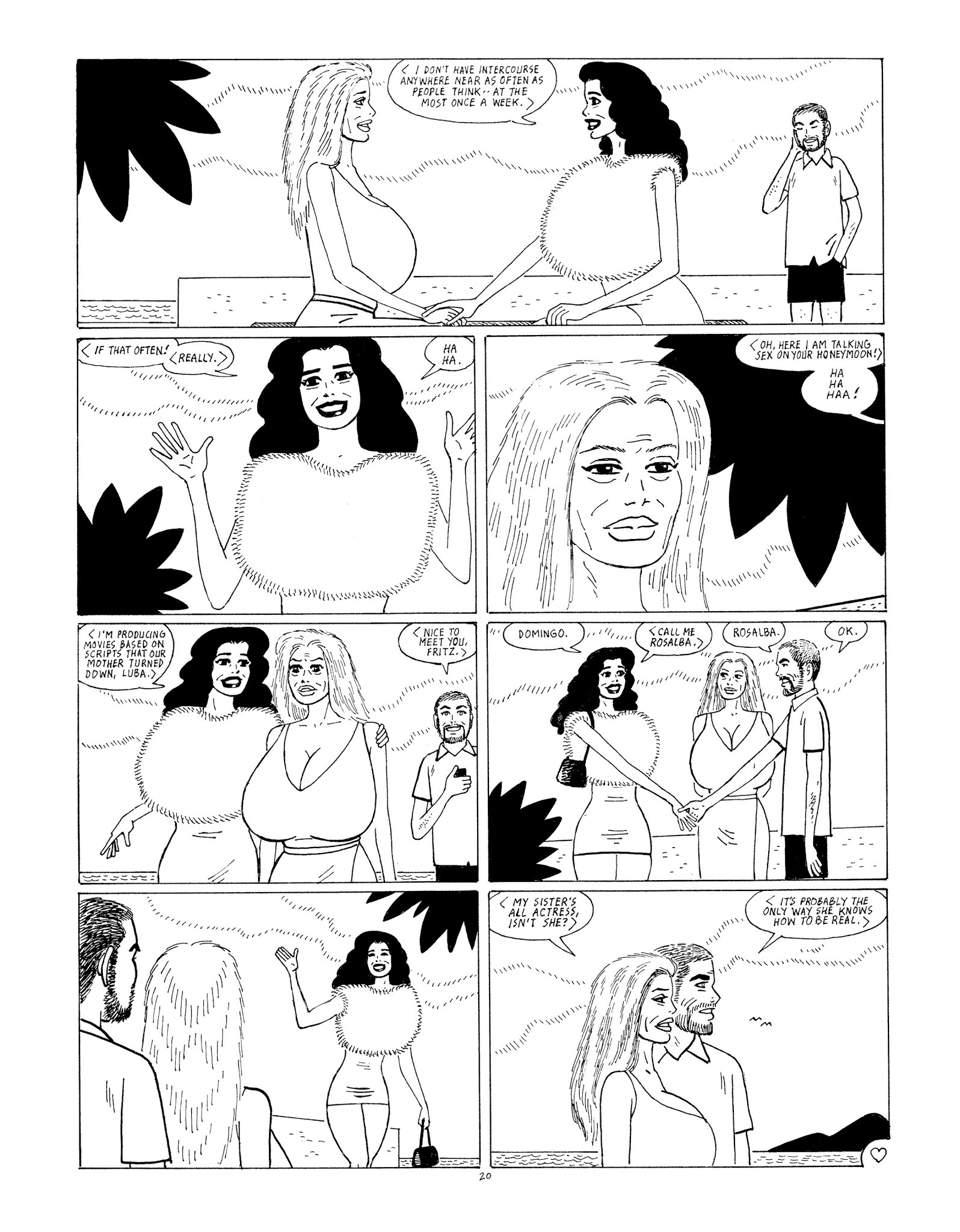 Read online Love and Rockets (2016) comic -  Issue #6 - 22