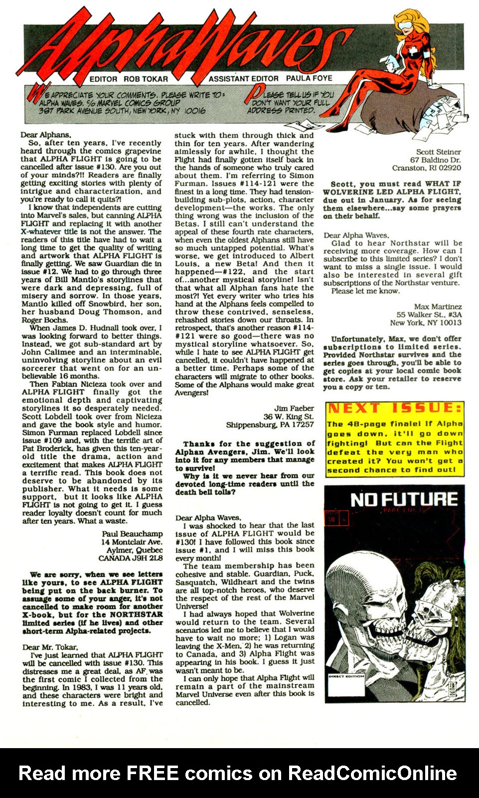 Read online Alpha Flight (1983) comic -  Issue #129 - 24