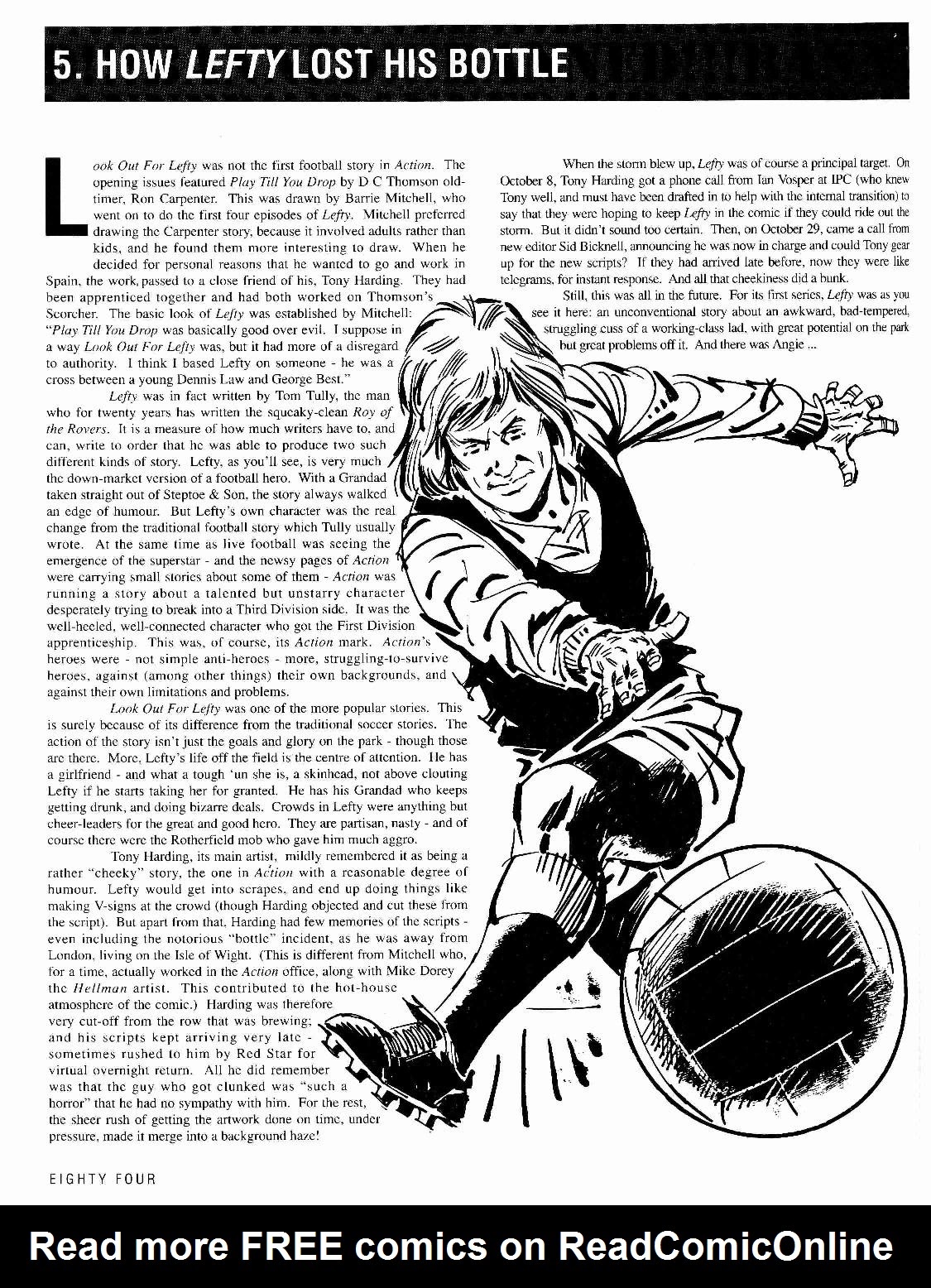 Read online Action (1976) comic -  Issue # _STORY OF A VIOLENT COMIC - 87