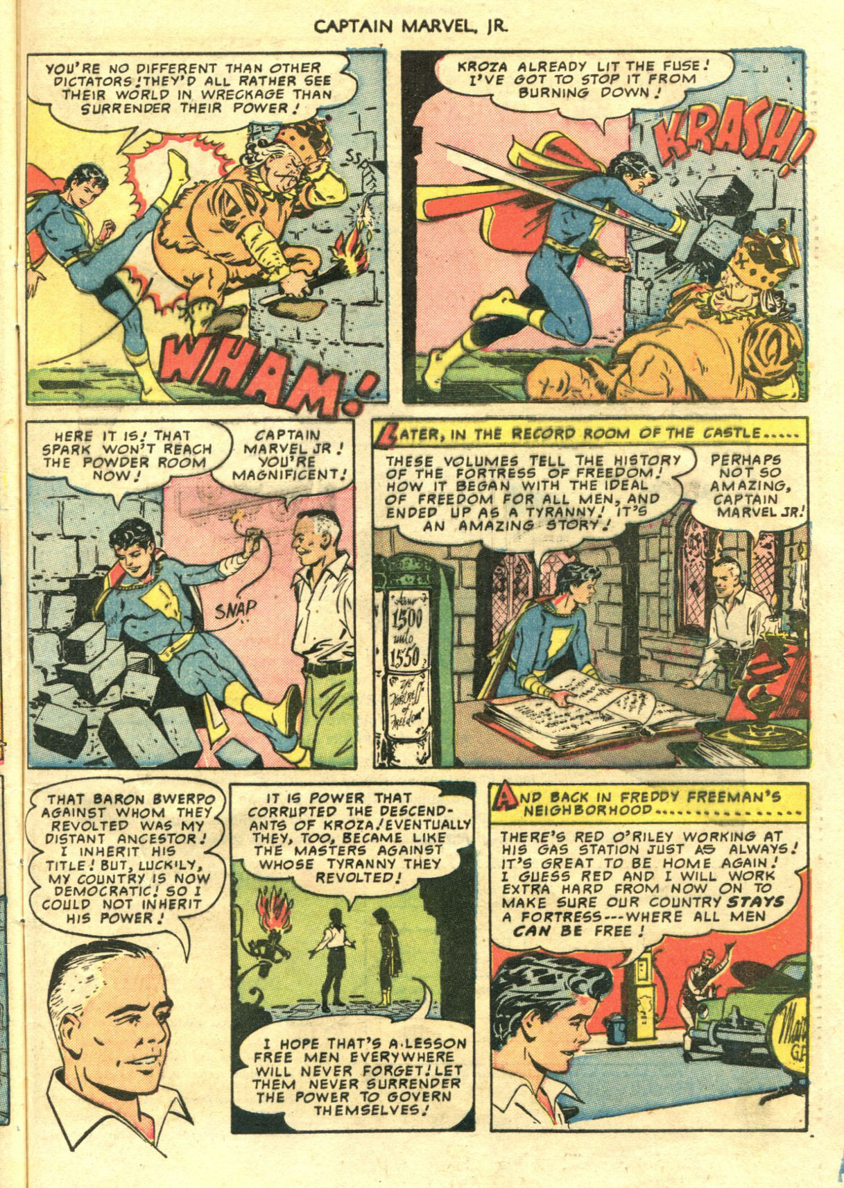 Read online Captain Marvel, Jr. comic -  Issue #85 - 44