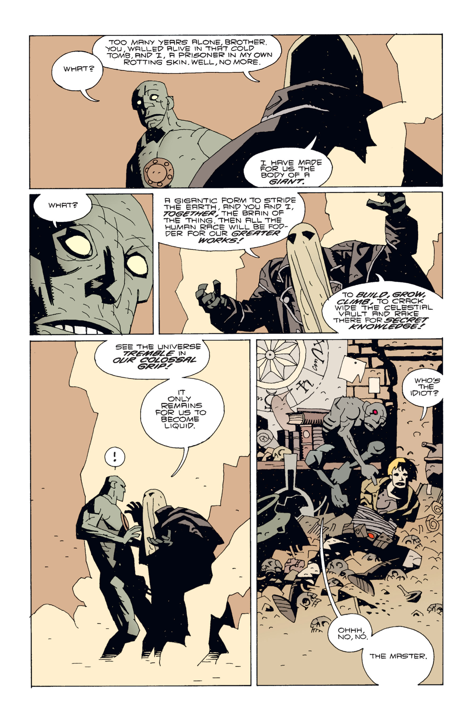 Read online Hellboy comic -  Issue #3 - 153