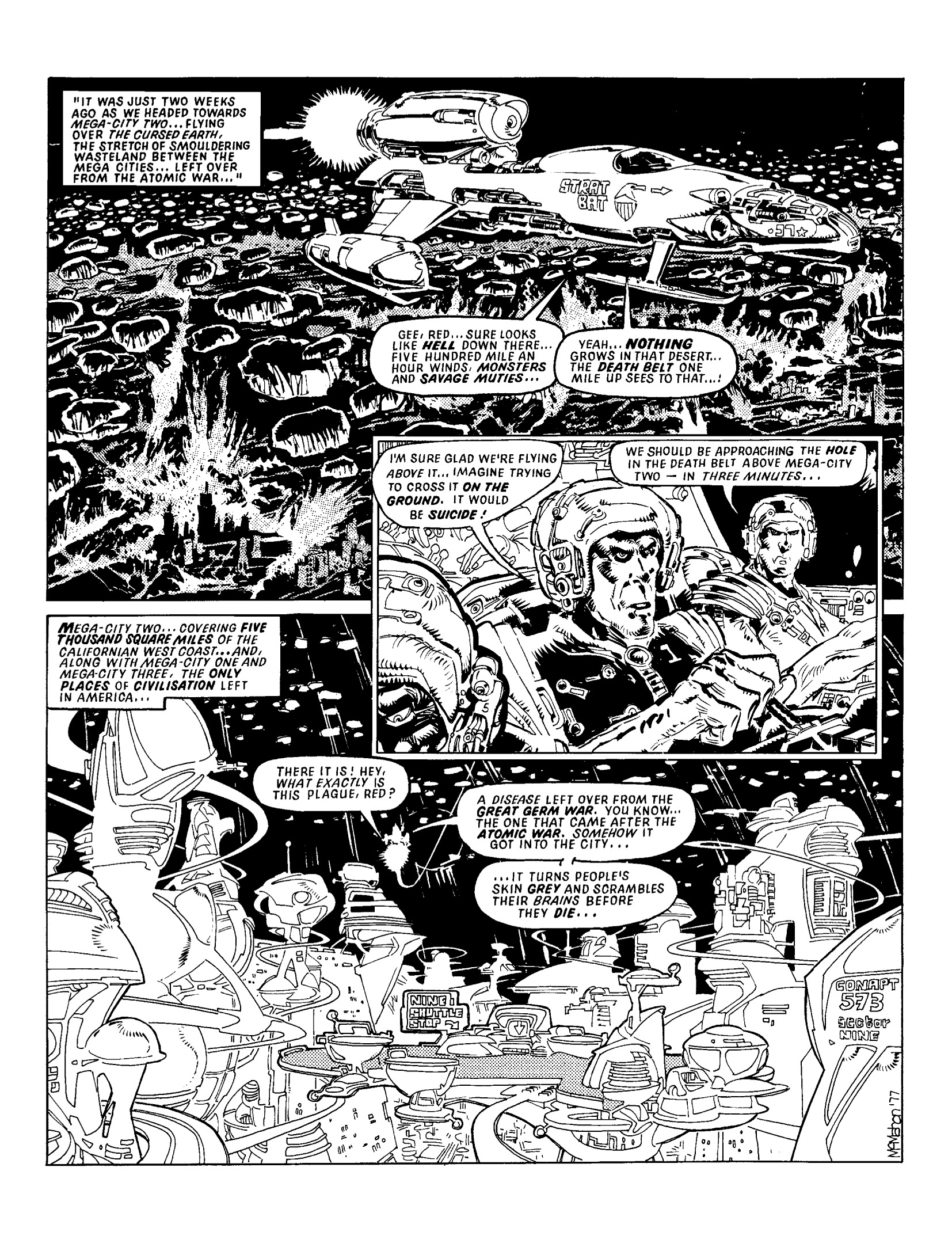 Read online Judge Dredd: The Cursed Earth Uncensored comic -  Issue # TPB - 8