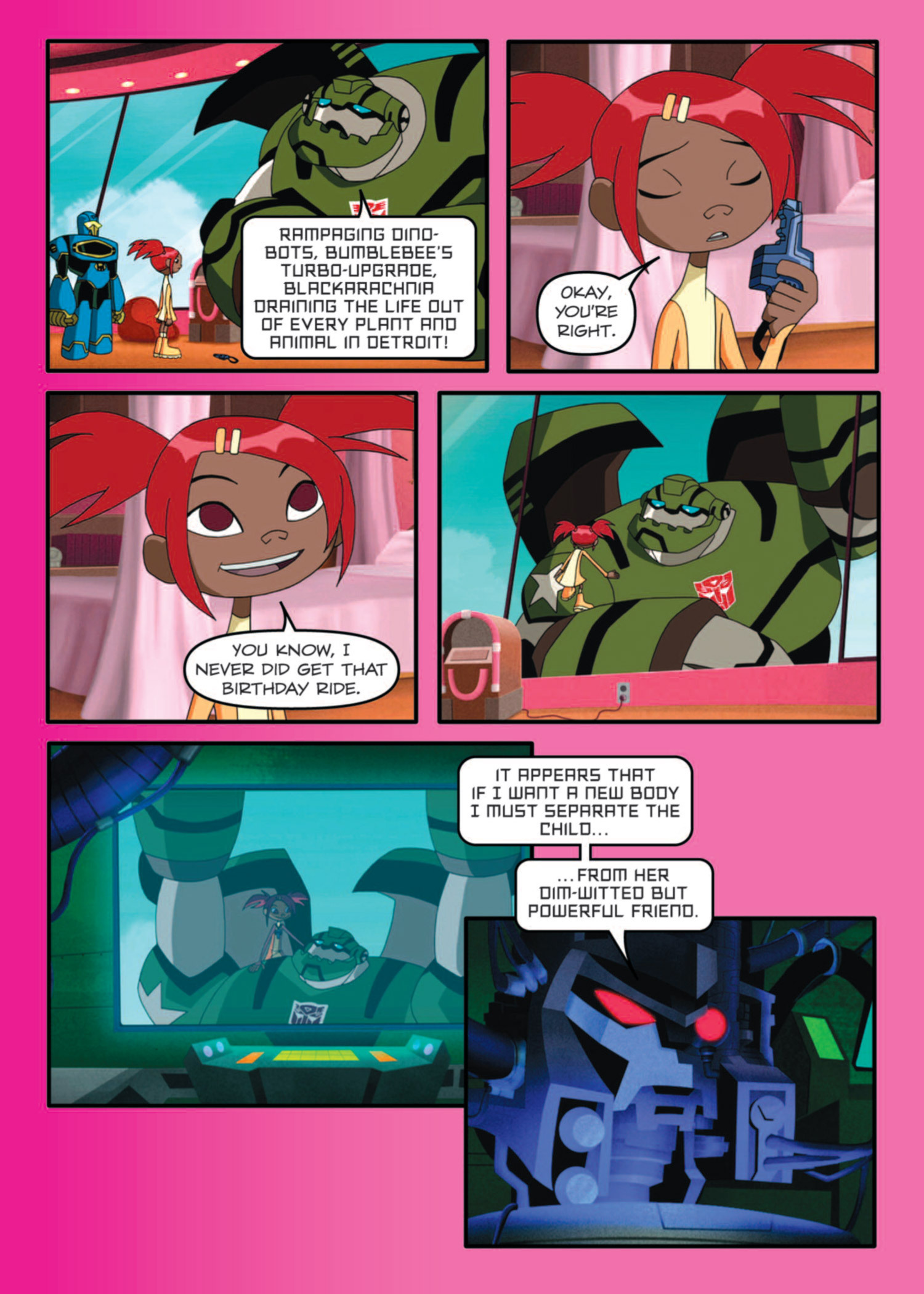 Read online Transformers Animated comic -  Issue #4 - 70