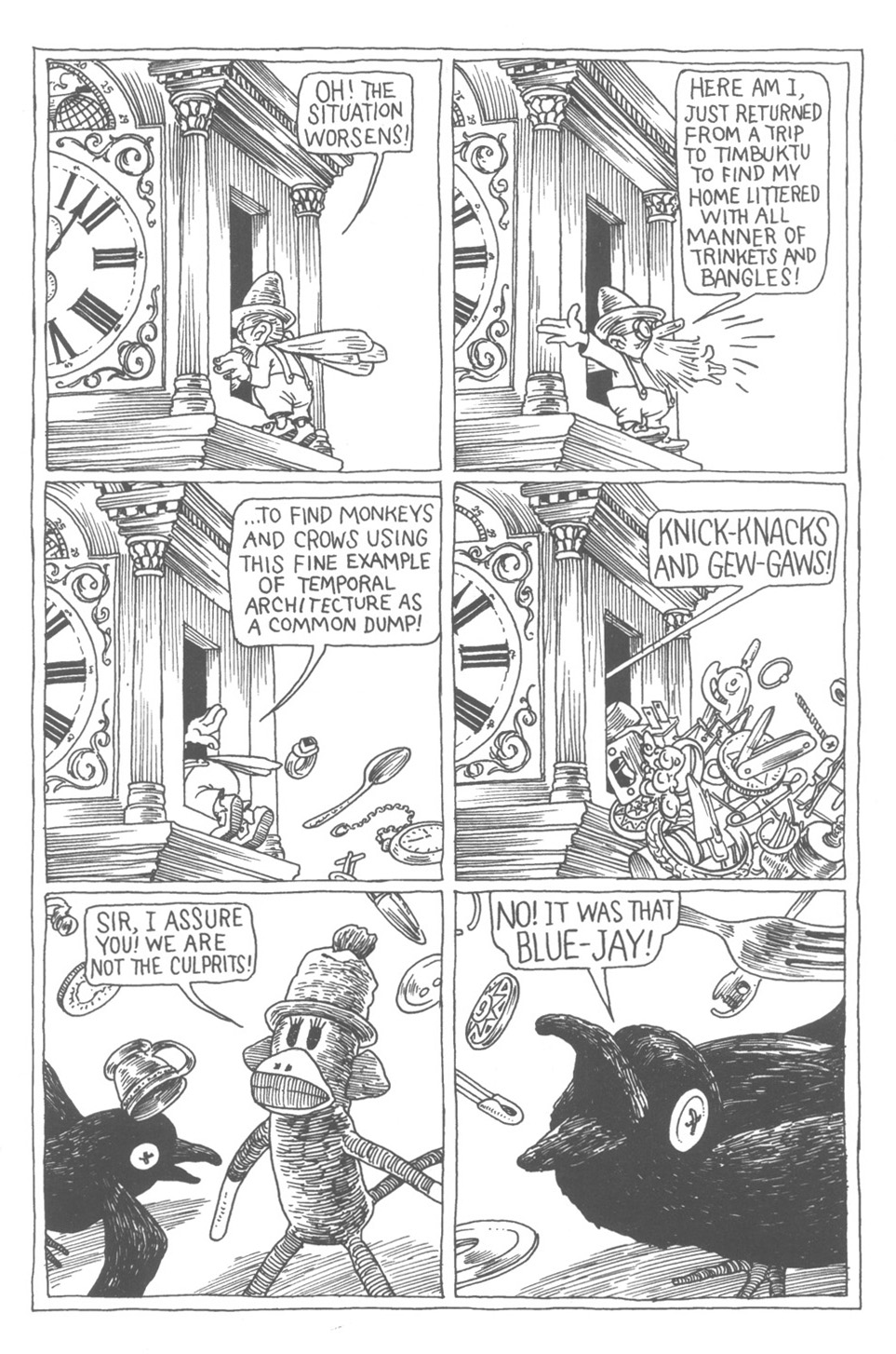 Read online Tony Millionaire's Sock Monkey (1999) comic -  Issue #2 - 15