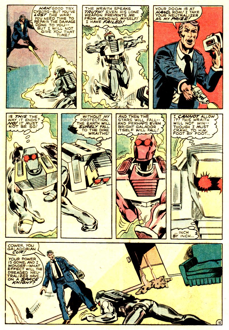 Read online ROM (1979) comic -  Issue #25 - 37