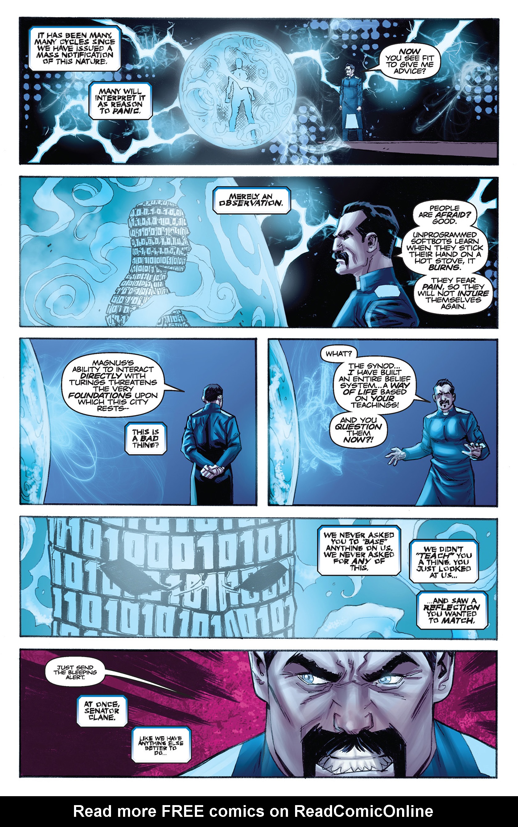 Read online Magnus Robot Fighter (2014) comic -  Issue #9 - 9