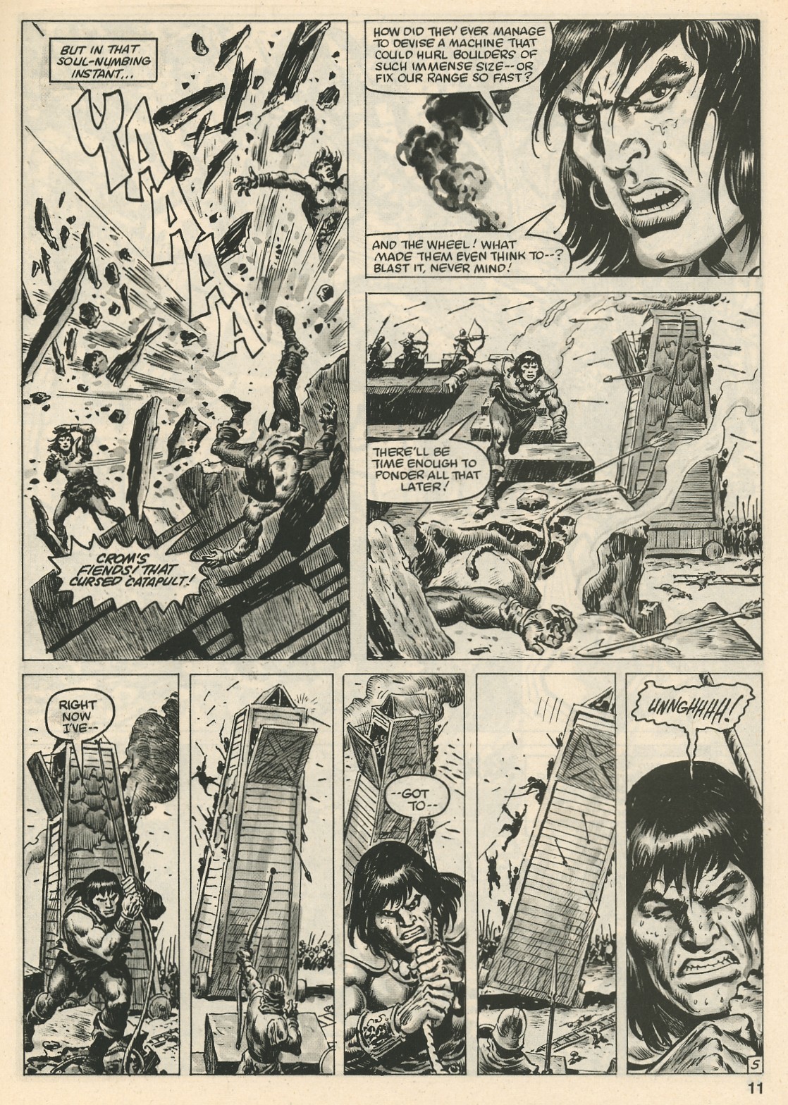 Read online The Savage Sword Of Conan comic -  Issue #108 - 11