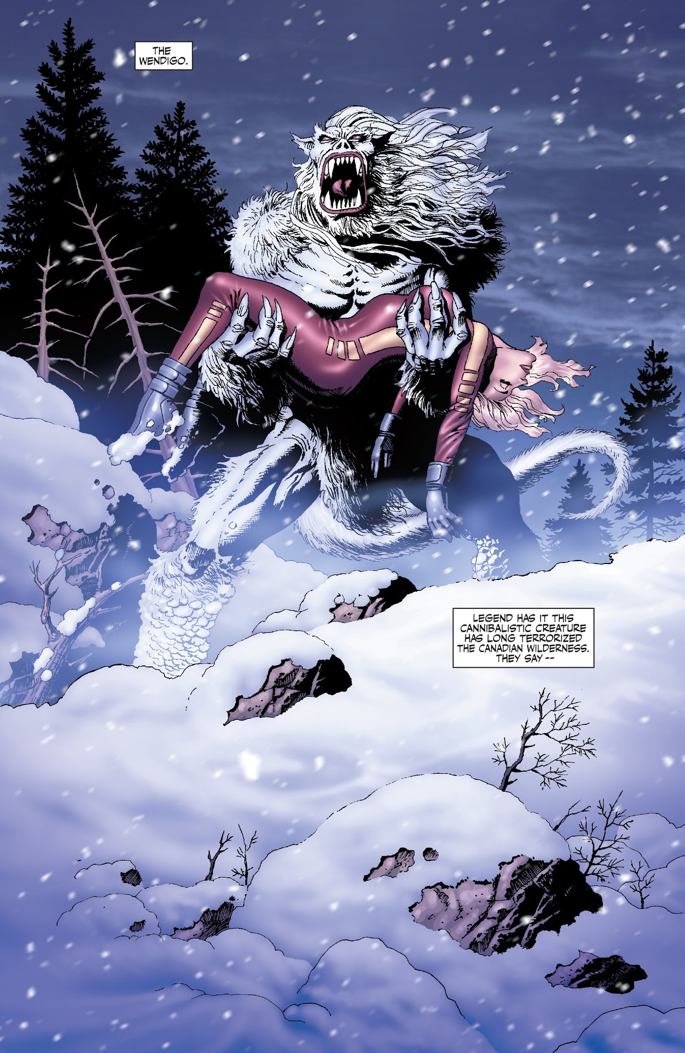 Read online Wolverine: Wendigo! comic -  Issue # Full - 4