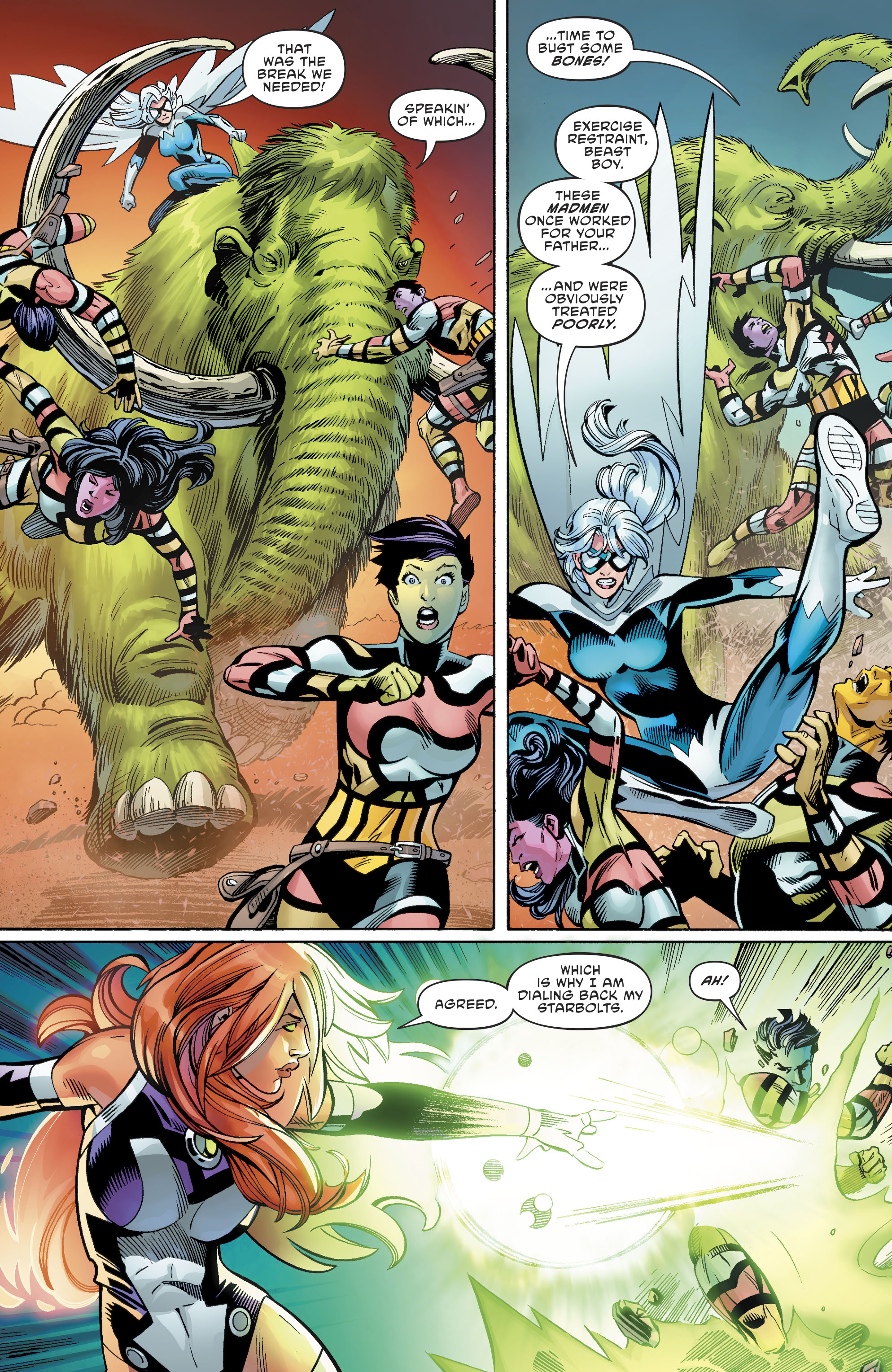 Read online Titans: Burning Rage comic -  Issue #6 - 21